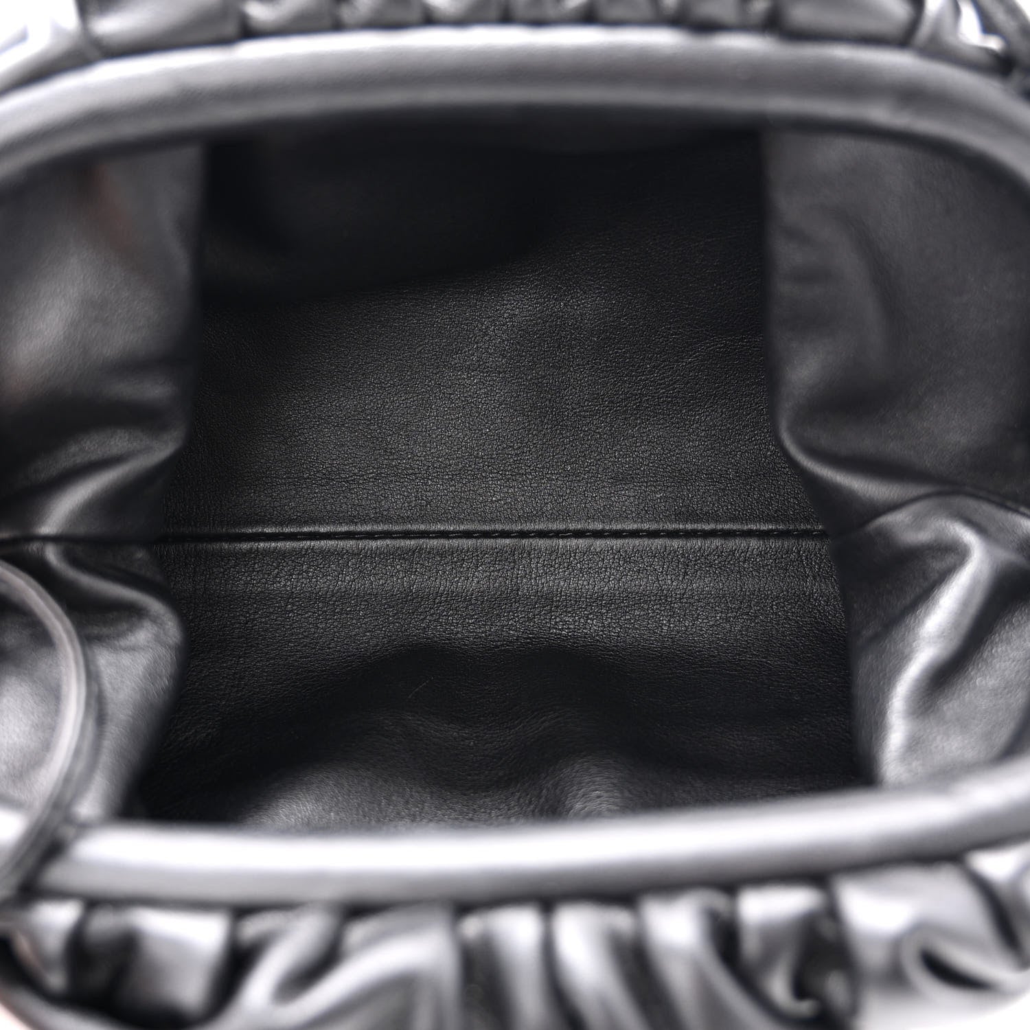 Bottega Veneta Butter Calfskin The Mini Pouch Black 5 of 10