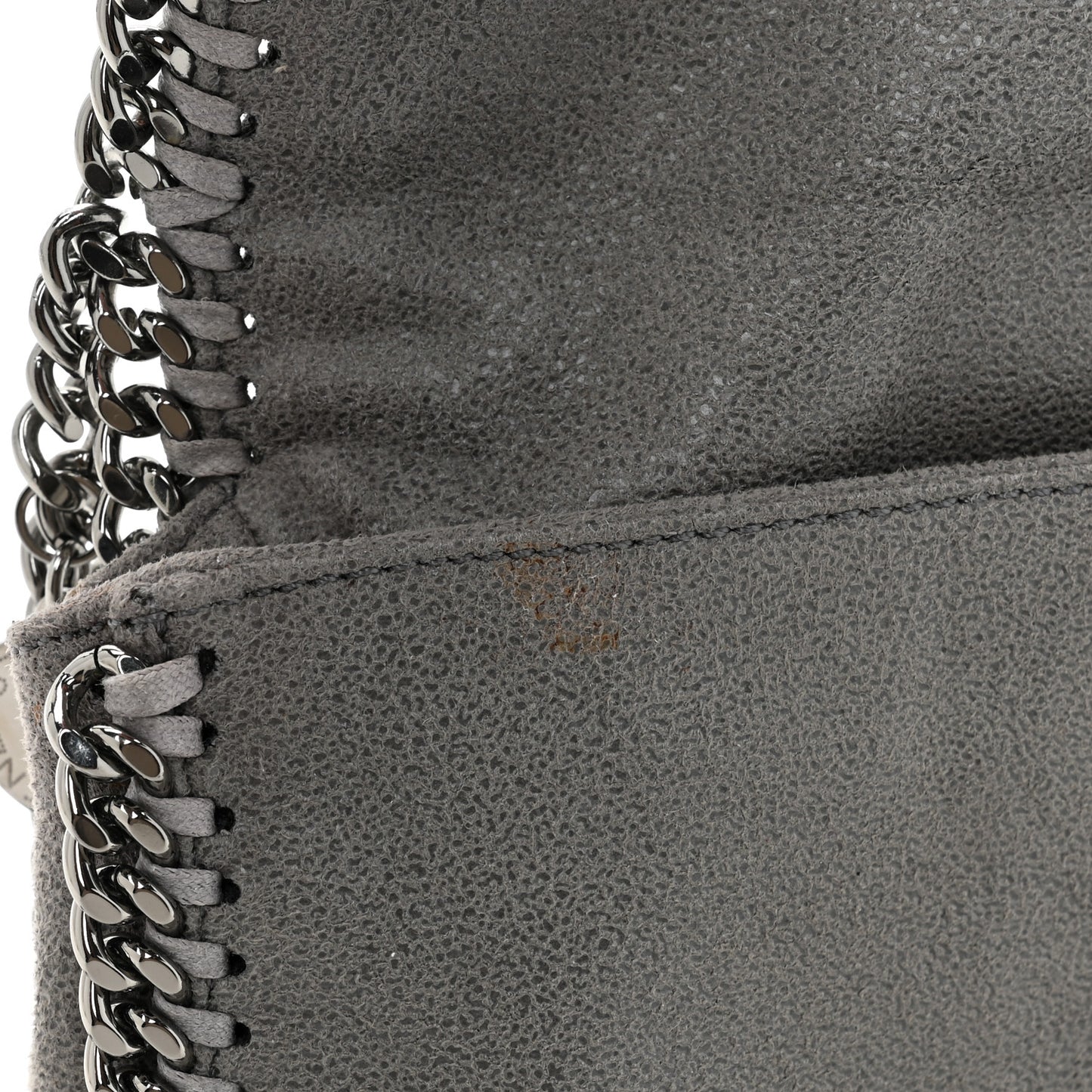 Shaggy Deer Falabella Crossbody Bag Light Grey