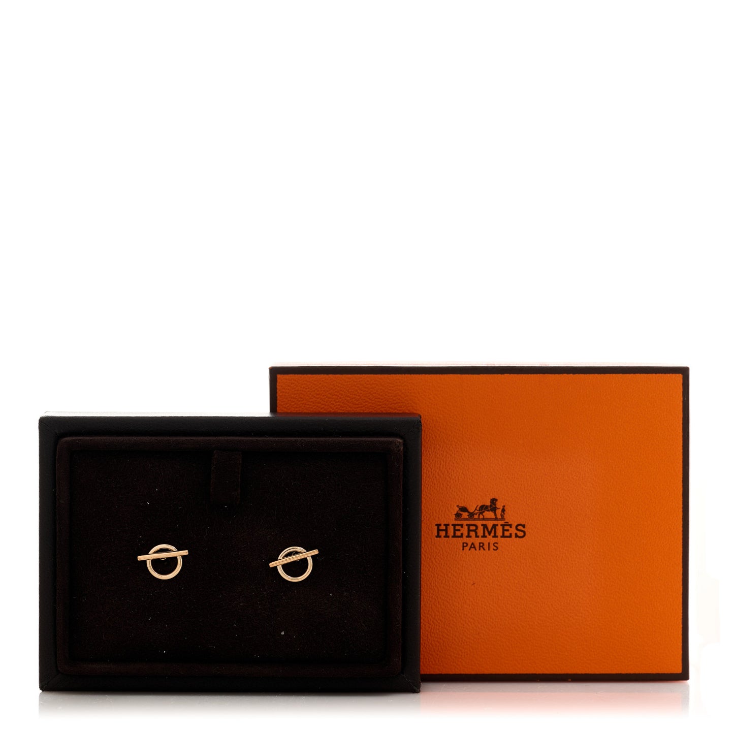 18K Rose Gold PM Echappee Earrings