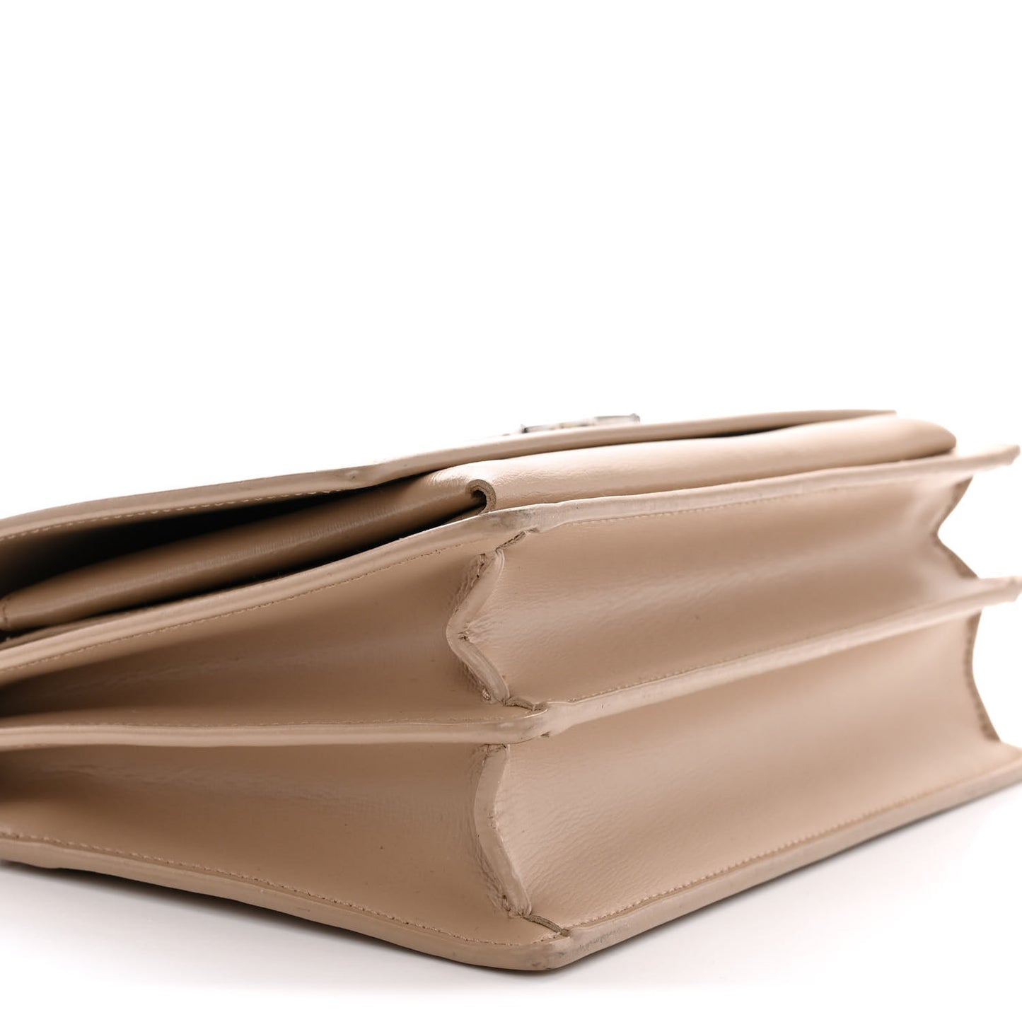 Calfskin Medium Monogram Sunset Dark Beige