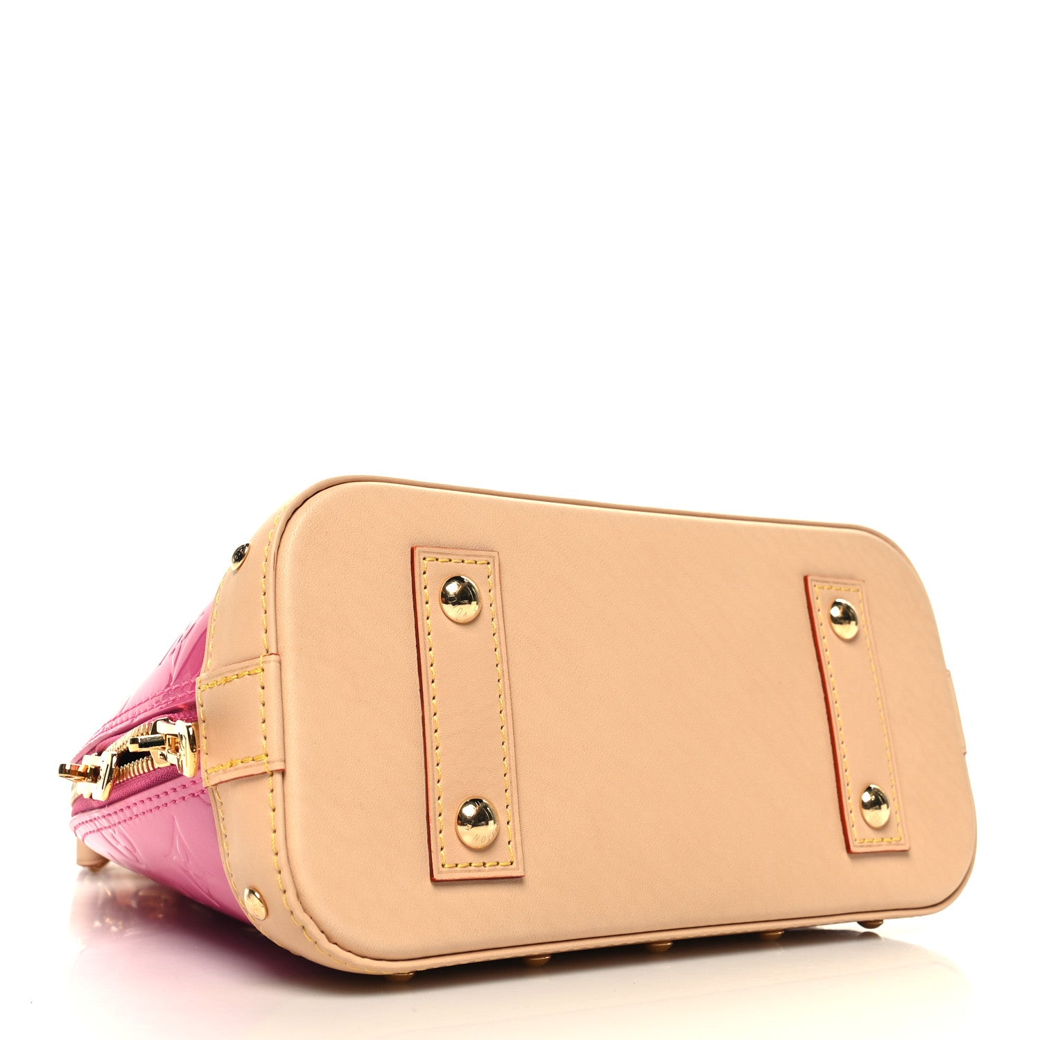 Louis Vuitton Vernis Alma BB Neon Pink 4 of 10