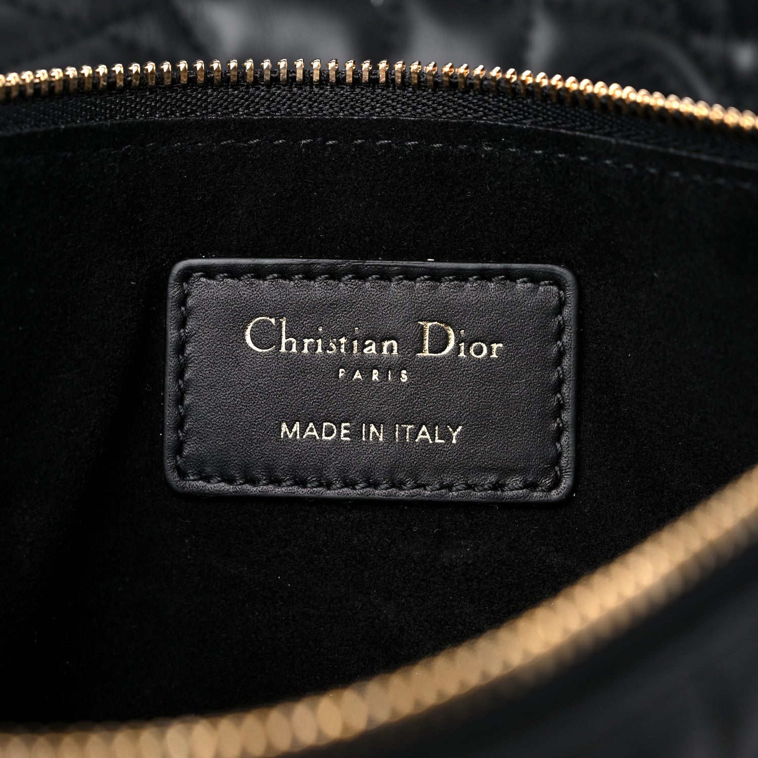 Christian Dior Calfskin Macrocannage Large Toujours Black 7 of 11