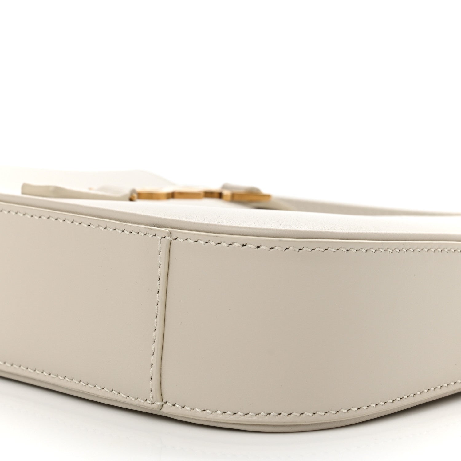 Saint Laurent Smooth Calfskin Le 5 A 7 Mini Hobo Crema Soft 10 of 10