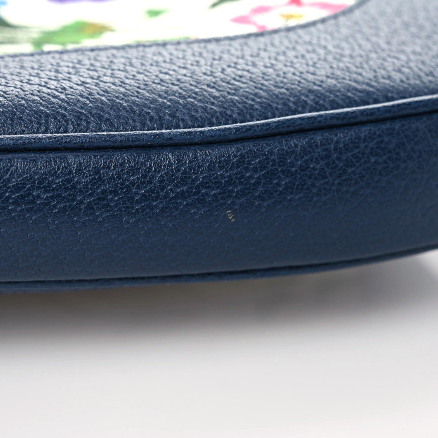 Gucci Canvas Flora Medium Jackie Hobo Blue Agata 9 of 12