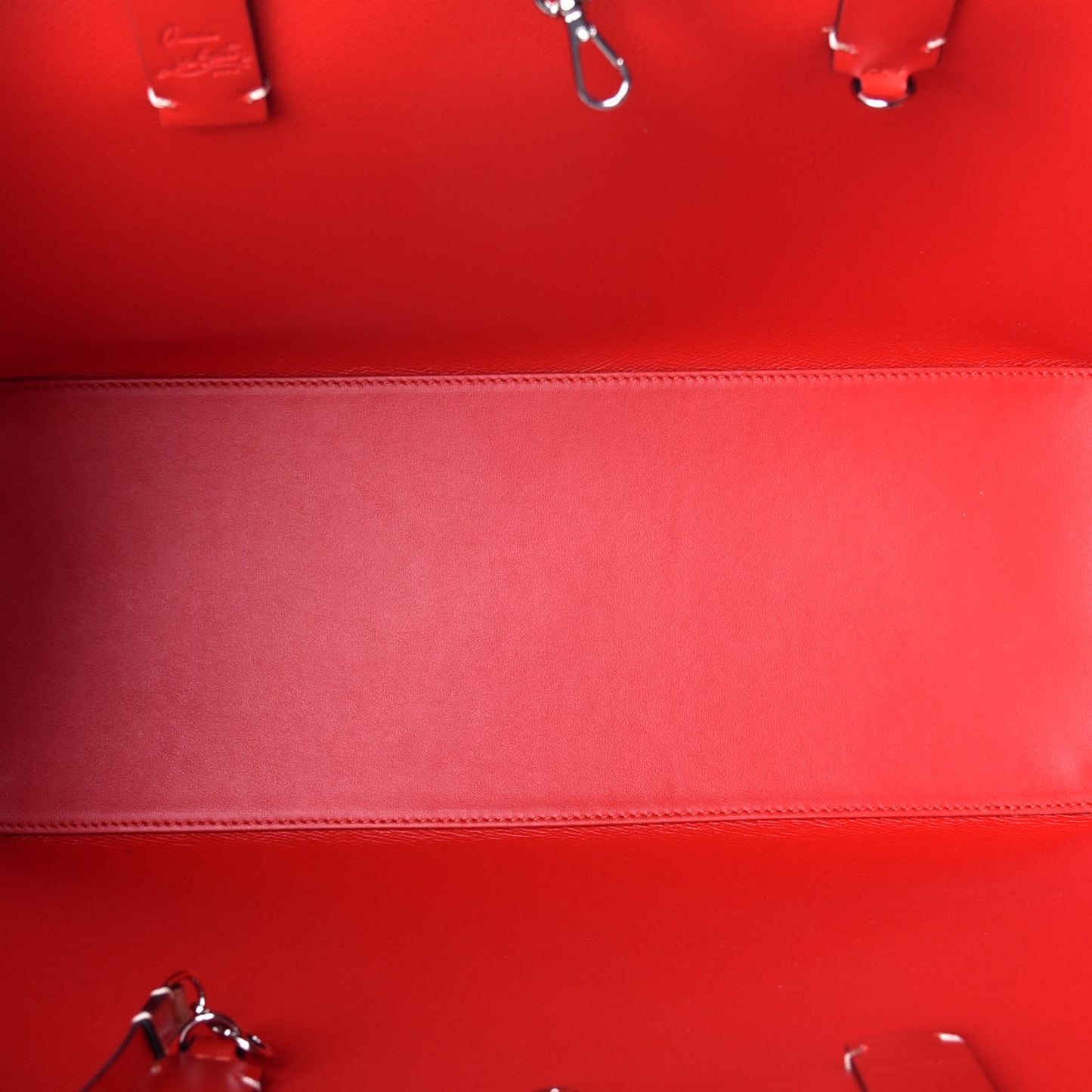 Calfskin Spikes East West Cabata Tote Nude