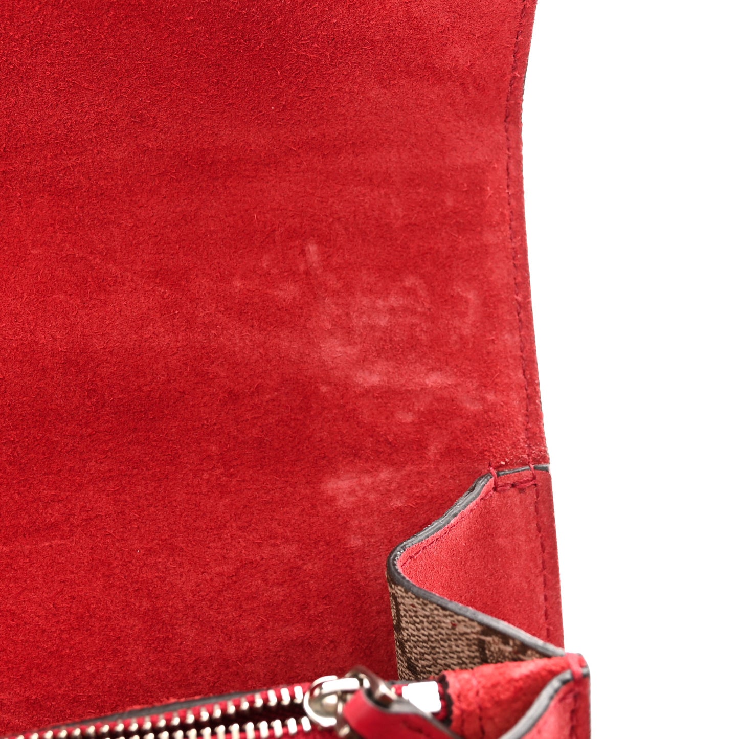 GG Supreme Monogram Small Dionysus Shoulder Bag Red