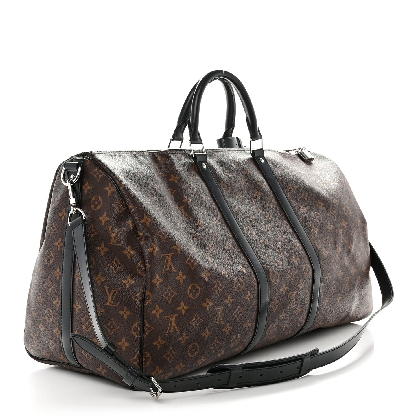 Monogram Macassar Keepall Bandouliere 55