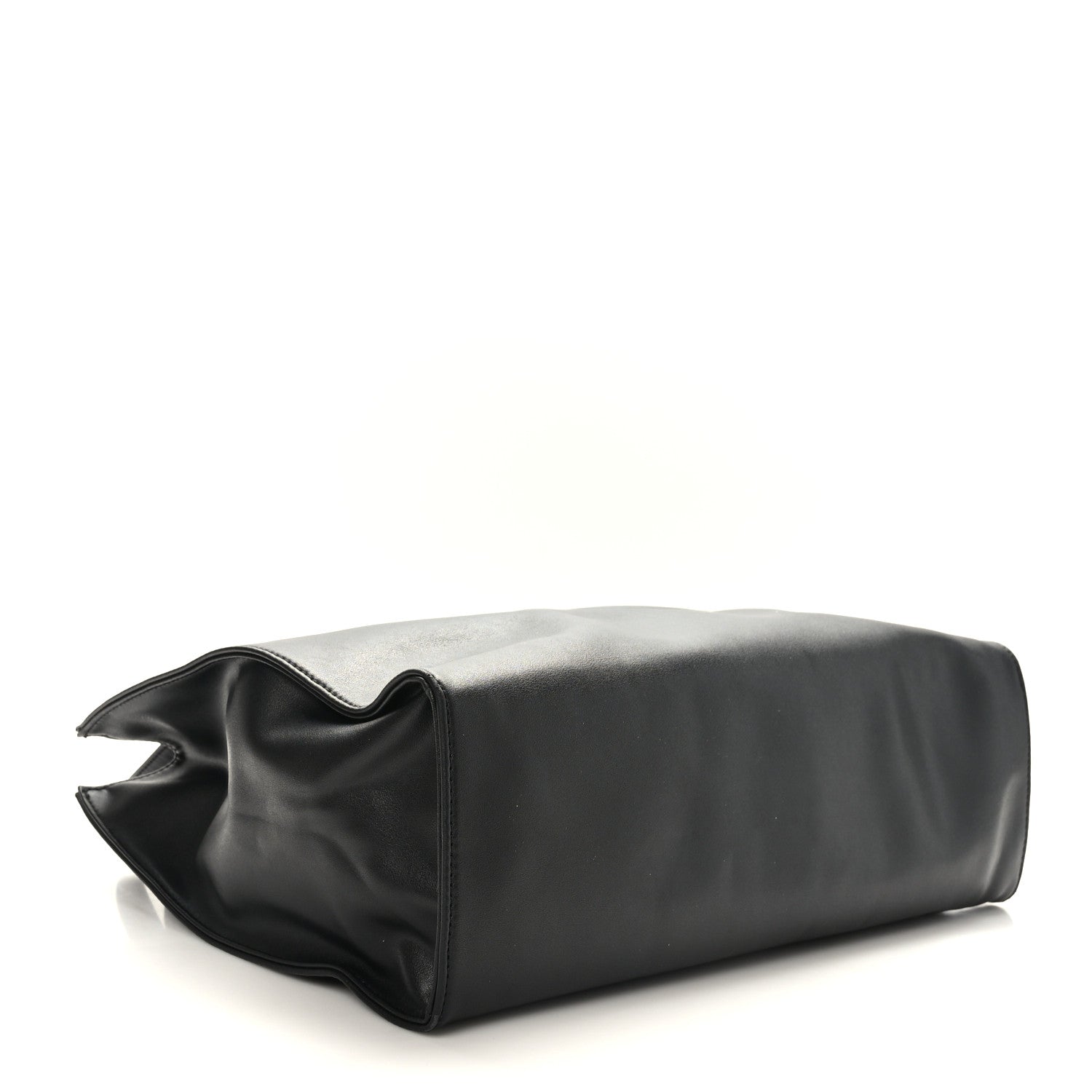 Telfar Vegan Leather Medium Shopping Bag Black 4 of 8