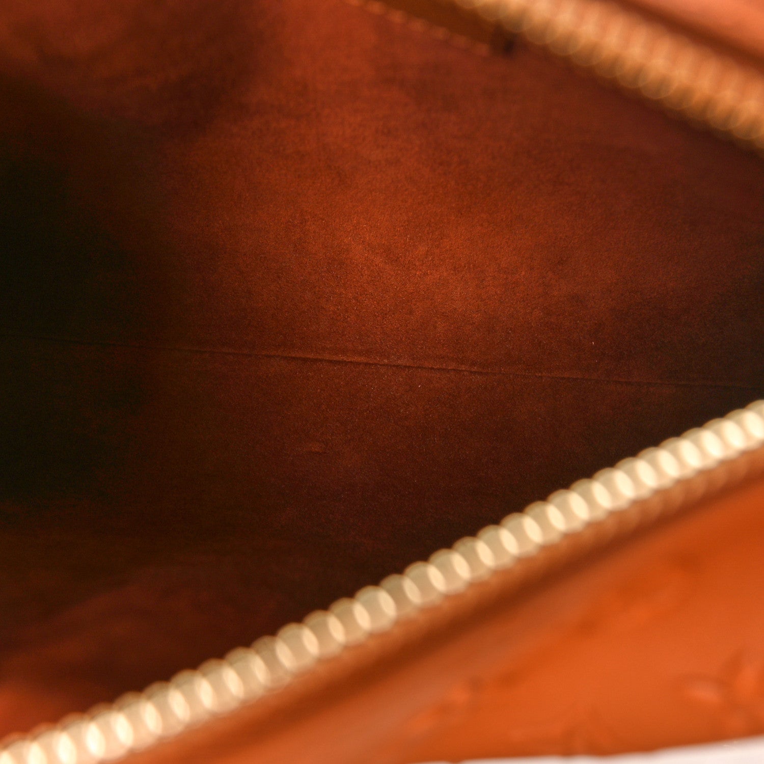 Louis Vuitton Calfskin Debossed Monogram Side Trunk Tan 5 of 8