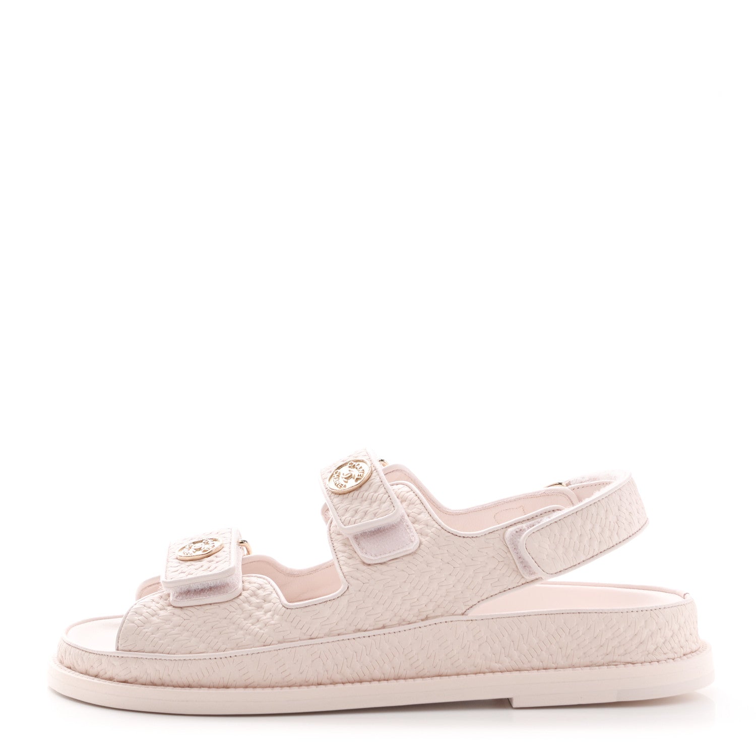 CHANEL 26S FLIP-FLOPS IN LIGHT PINK CALFSKIN main image 1