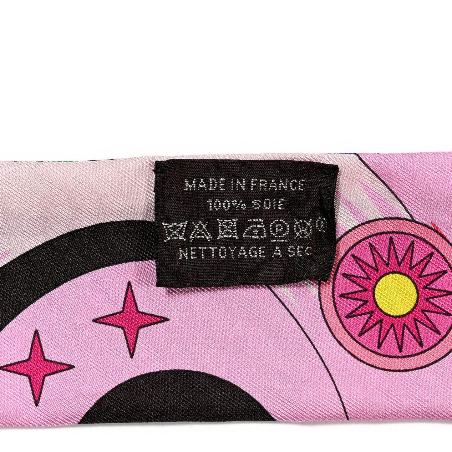 Silk La Source de Pegase Twilly Ebene Rose Vif Jaune Vif