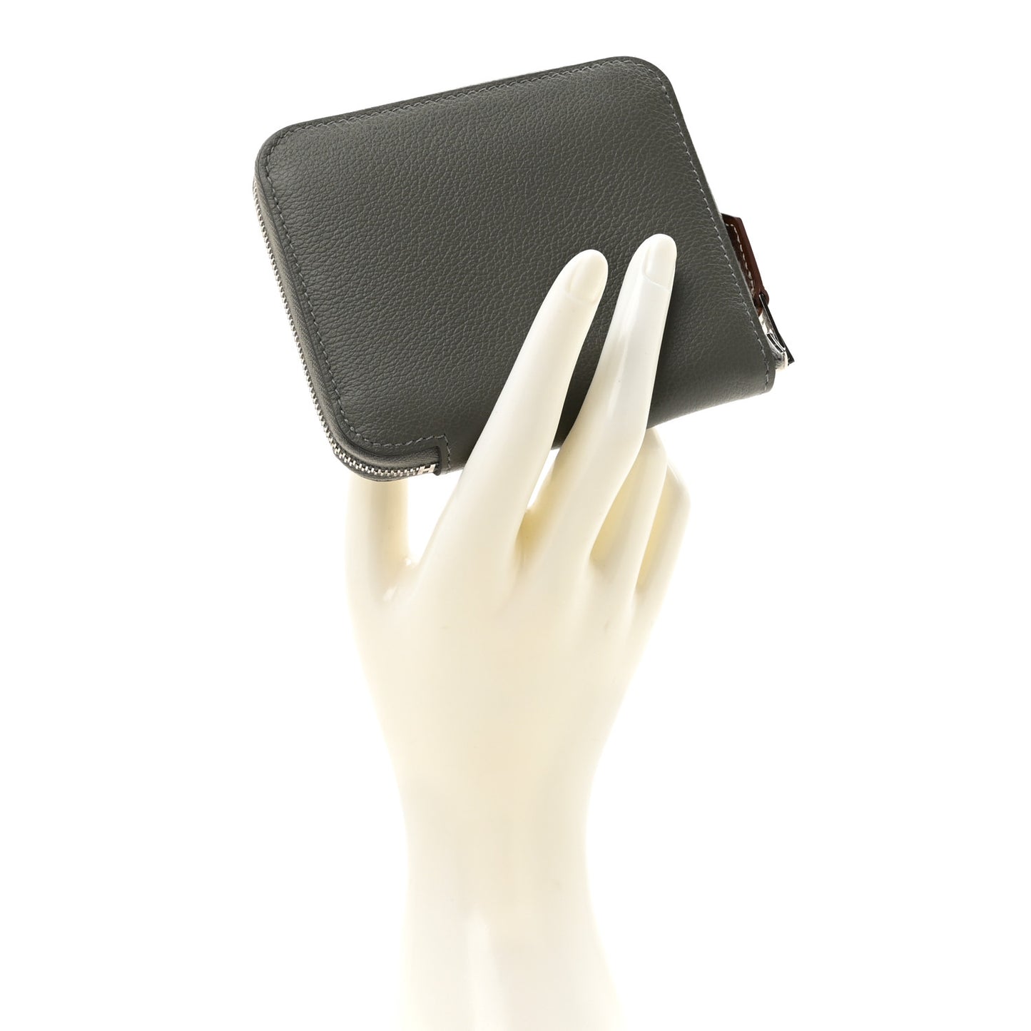 Evercolor Silk'In Compact Wallet Gris Meyer
