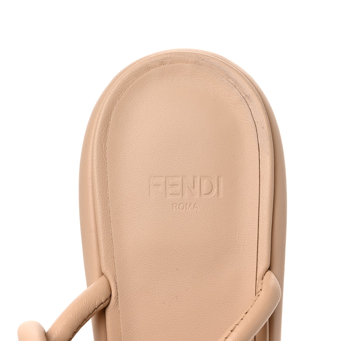 Nappa Baguette Ankle Strap 30/110mm Platform Sandals 37 Buff