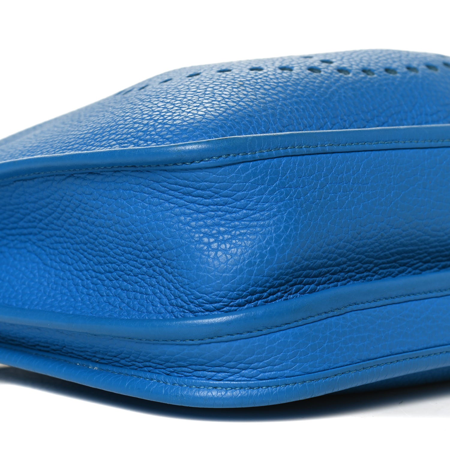 Hermes Taurillon Clemence Evelyne III PM Bleu Hydra 9 of 13