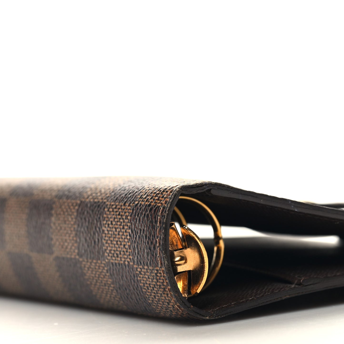 Damier Ebene Medium Ring Agenda Cover