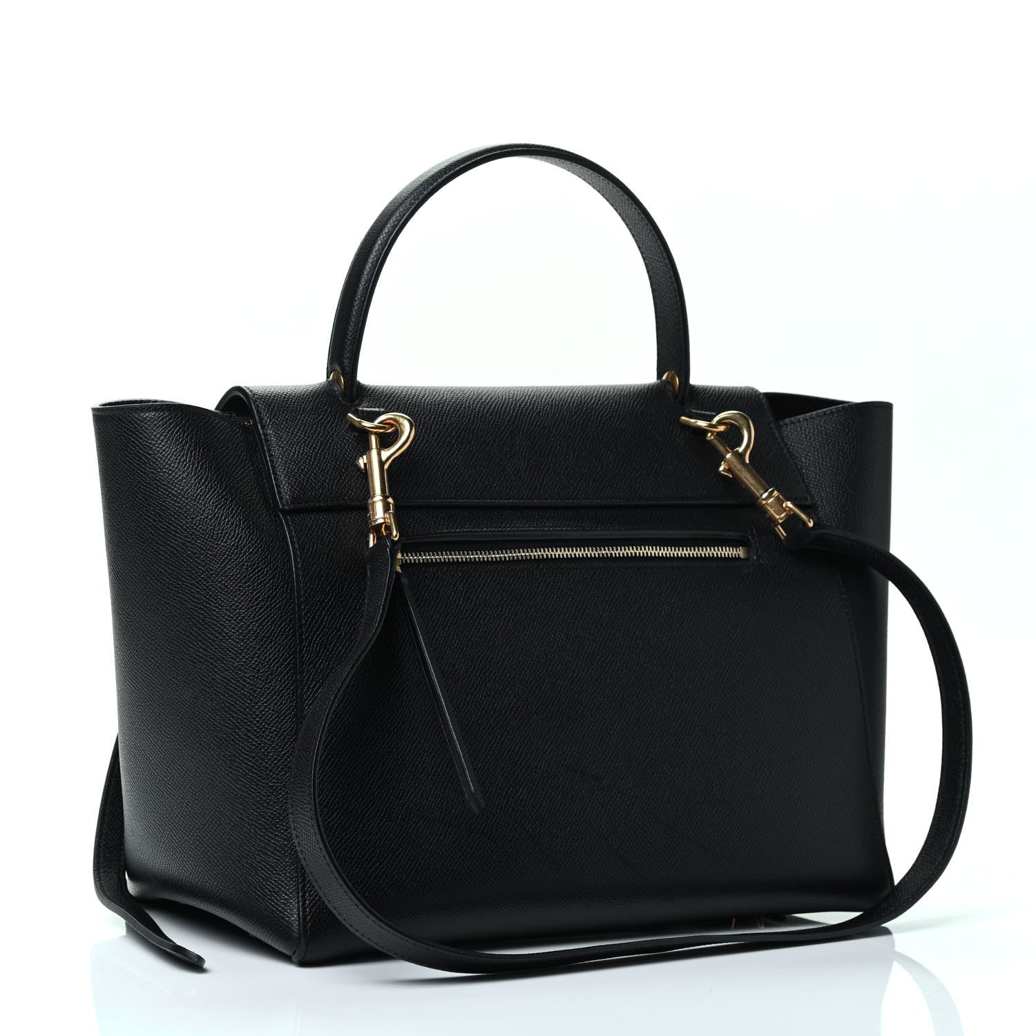 Celine Grained Calfskin Mini Belt Bag Black 3 of 8