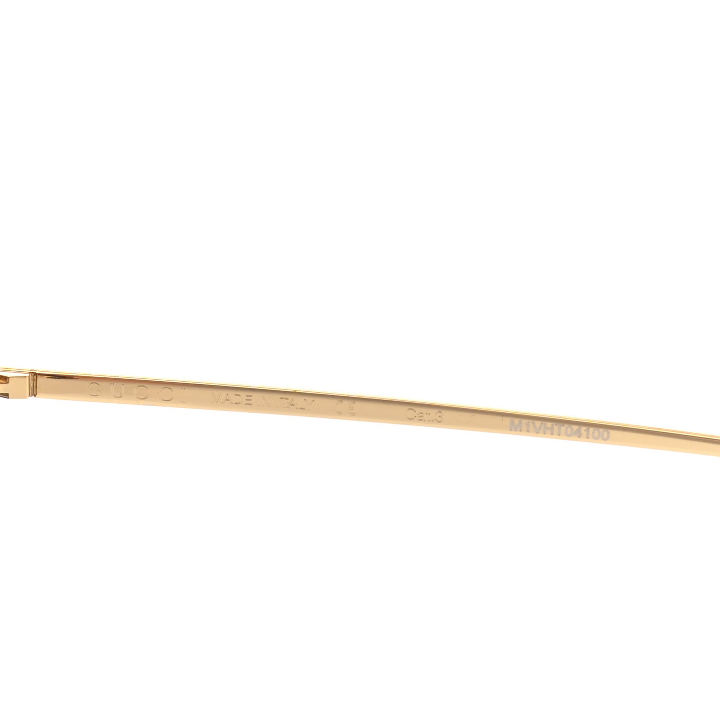 Square Frame GG0437SA Sunglasses Gold