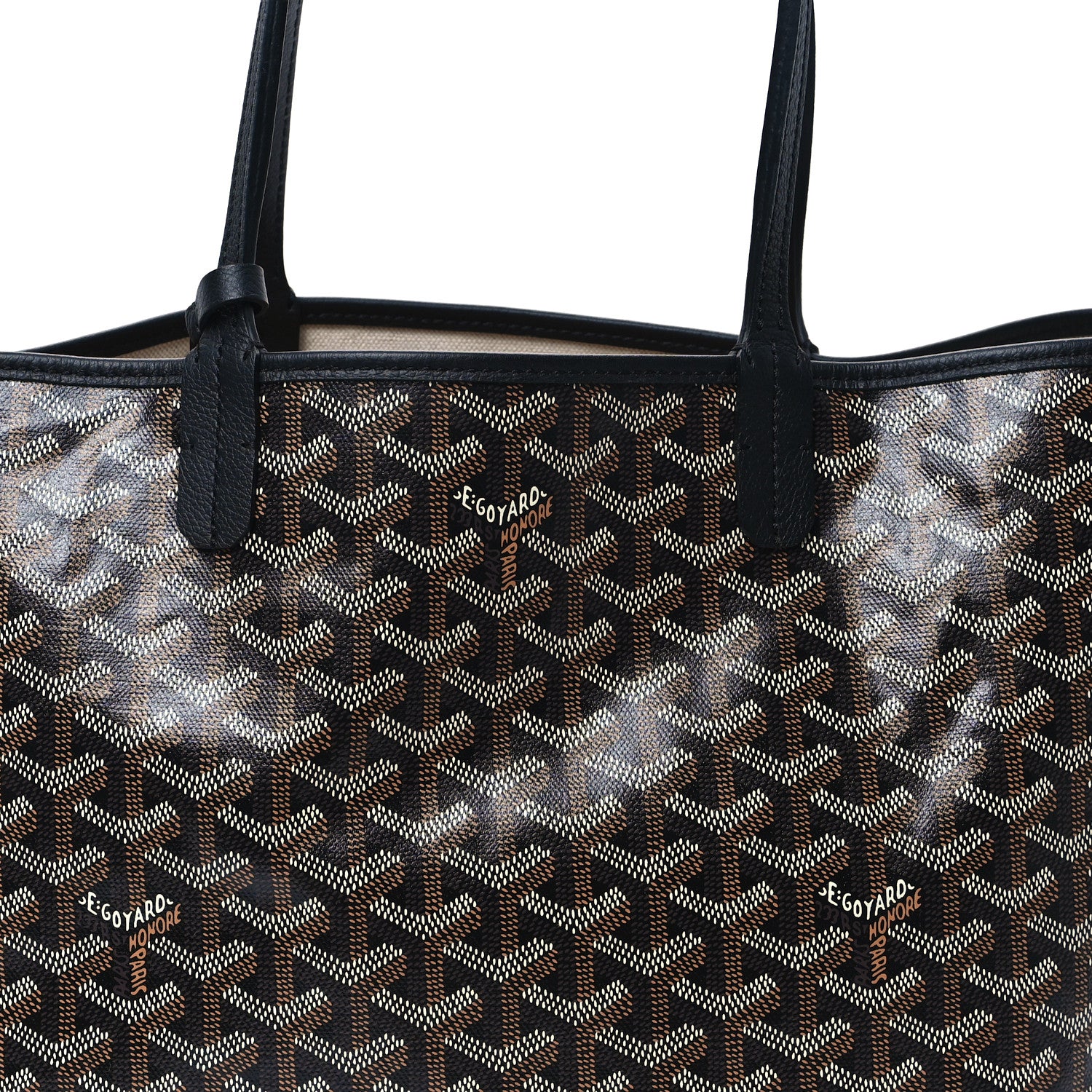 Goyard Goyardine Saint Louis PM Black 8 of 10