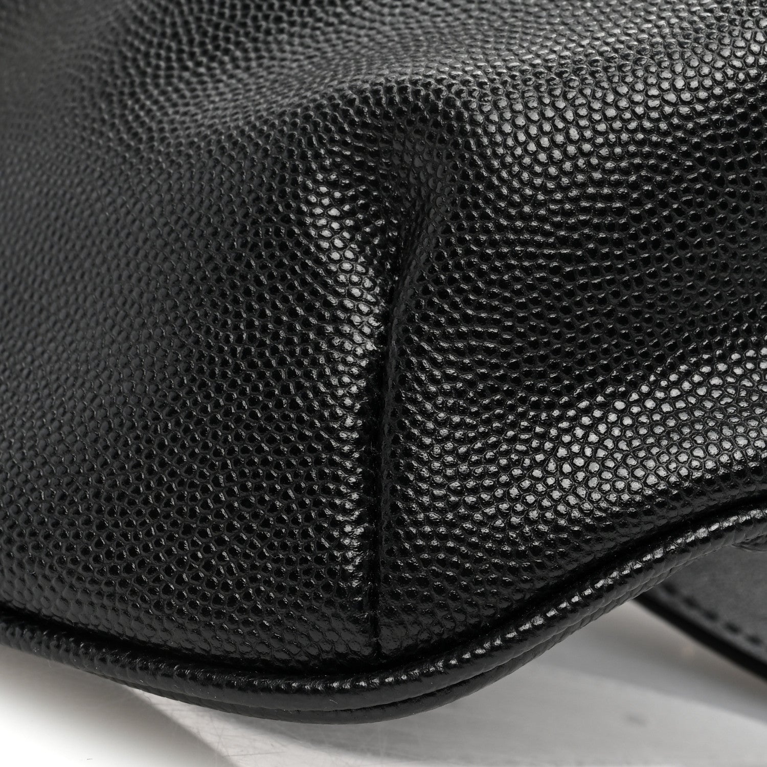 Saint Laurent Grain De Poudre Monogram Belt Bag Black 9 of 9