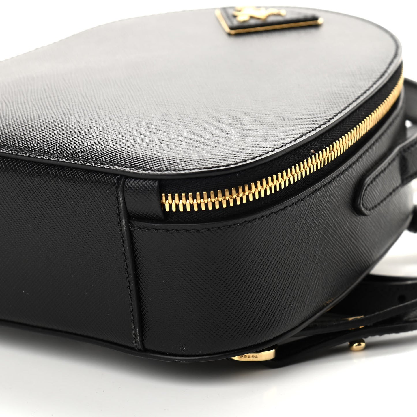 Saffiano Lux Mini Odette Backpack Black