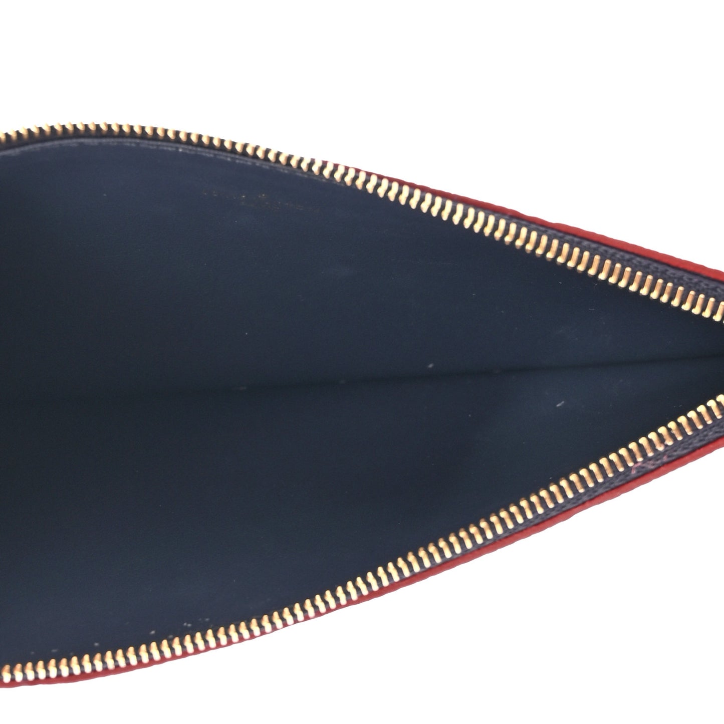 Empreinte Pochette Felicie Chain Wallet Marine Rouge