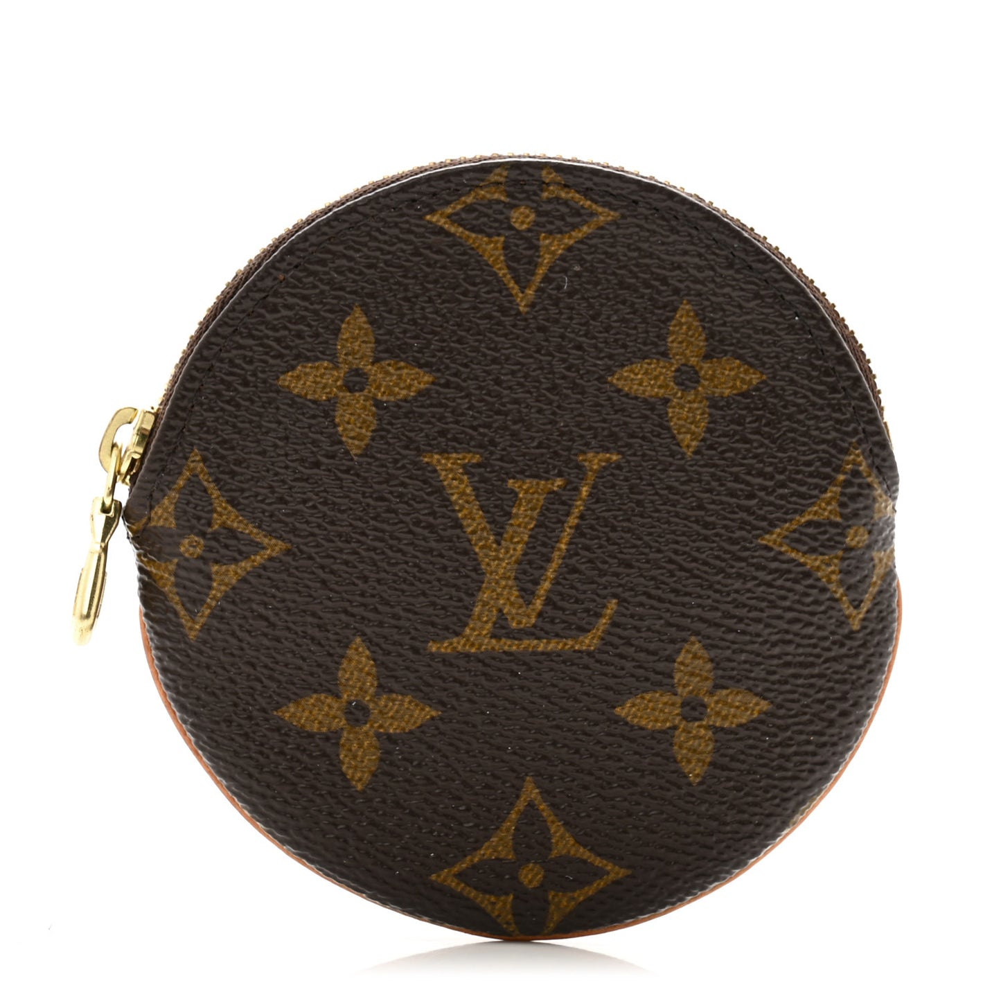 Monogram Round Coin Purse