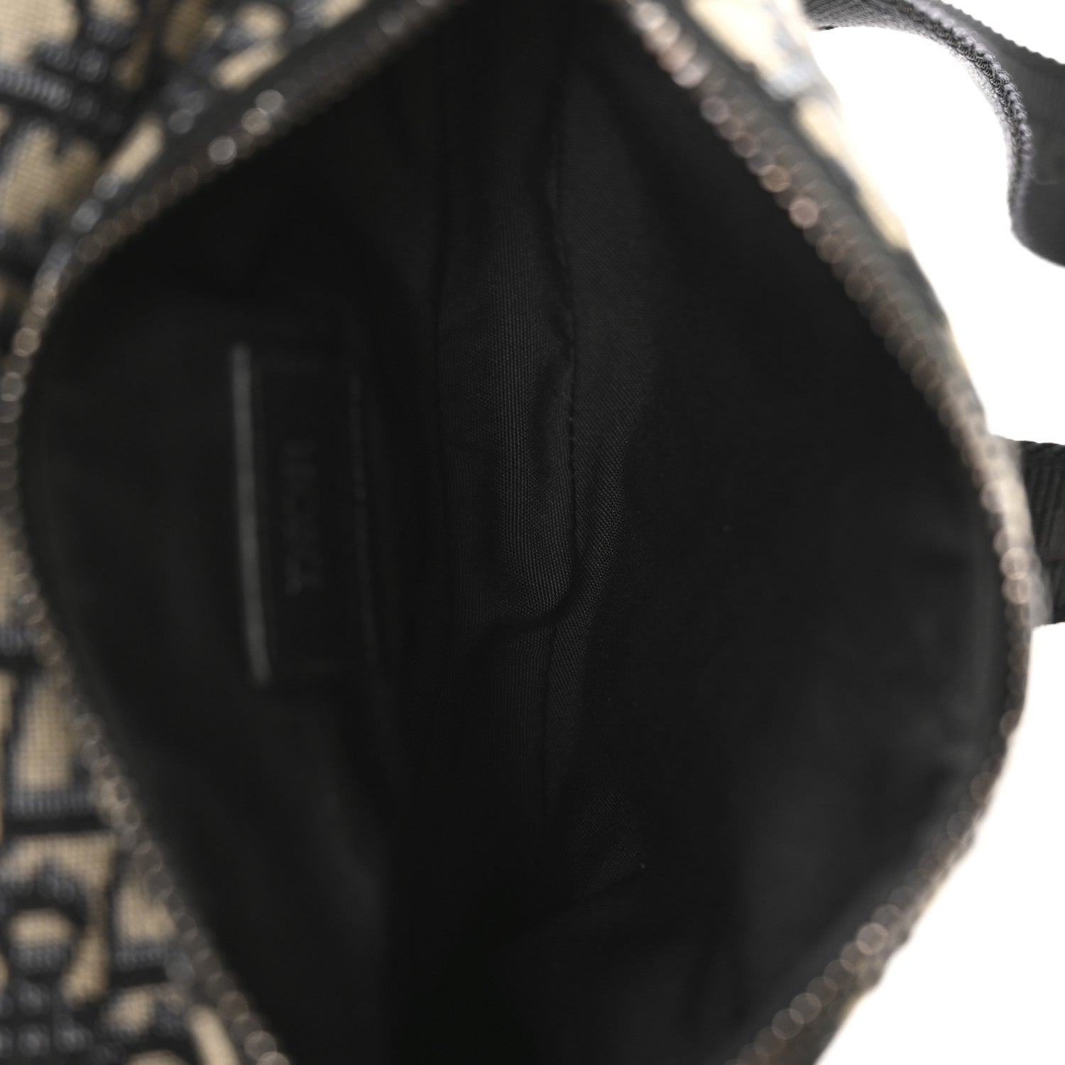 Christian Dior Oblique Mens Mini Saddle Bag Blue 5 of 10