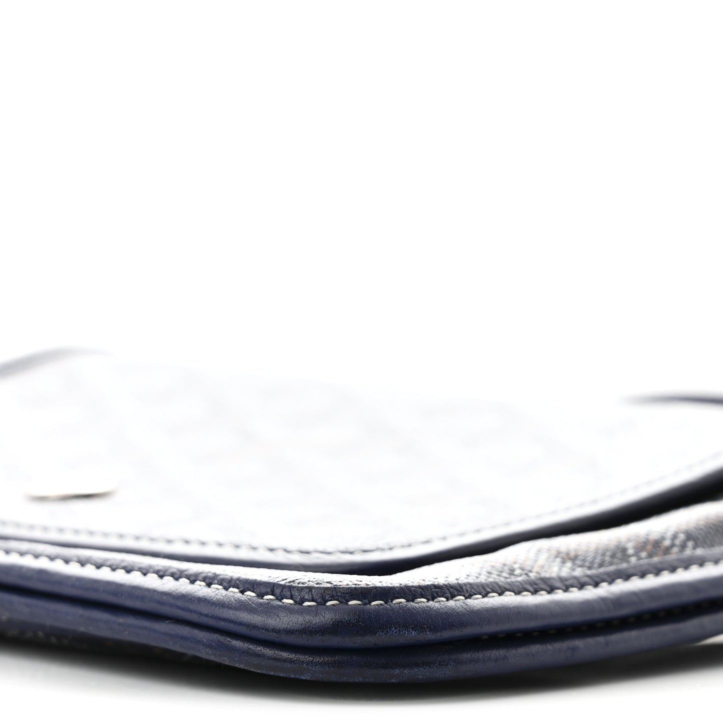 Goyardine Plumet Wallet Clutch Navy