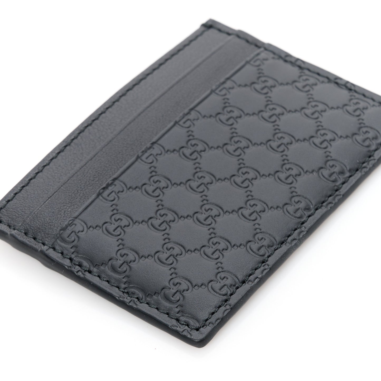 Microguccissima Card Holder Black