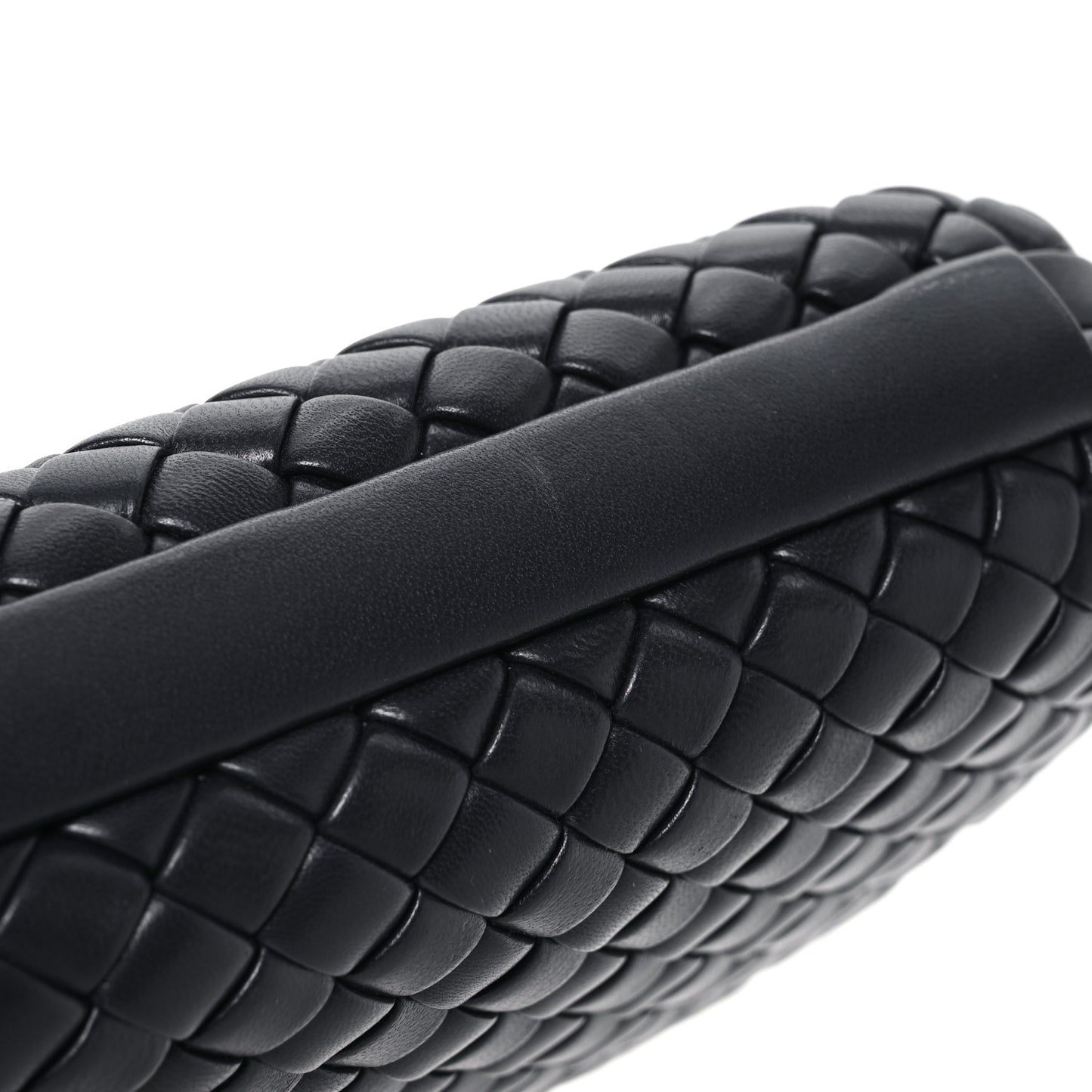 Nappa Intrecciato Knot Clutch Space