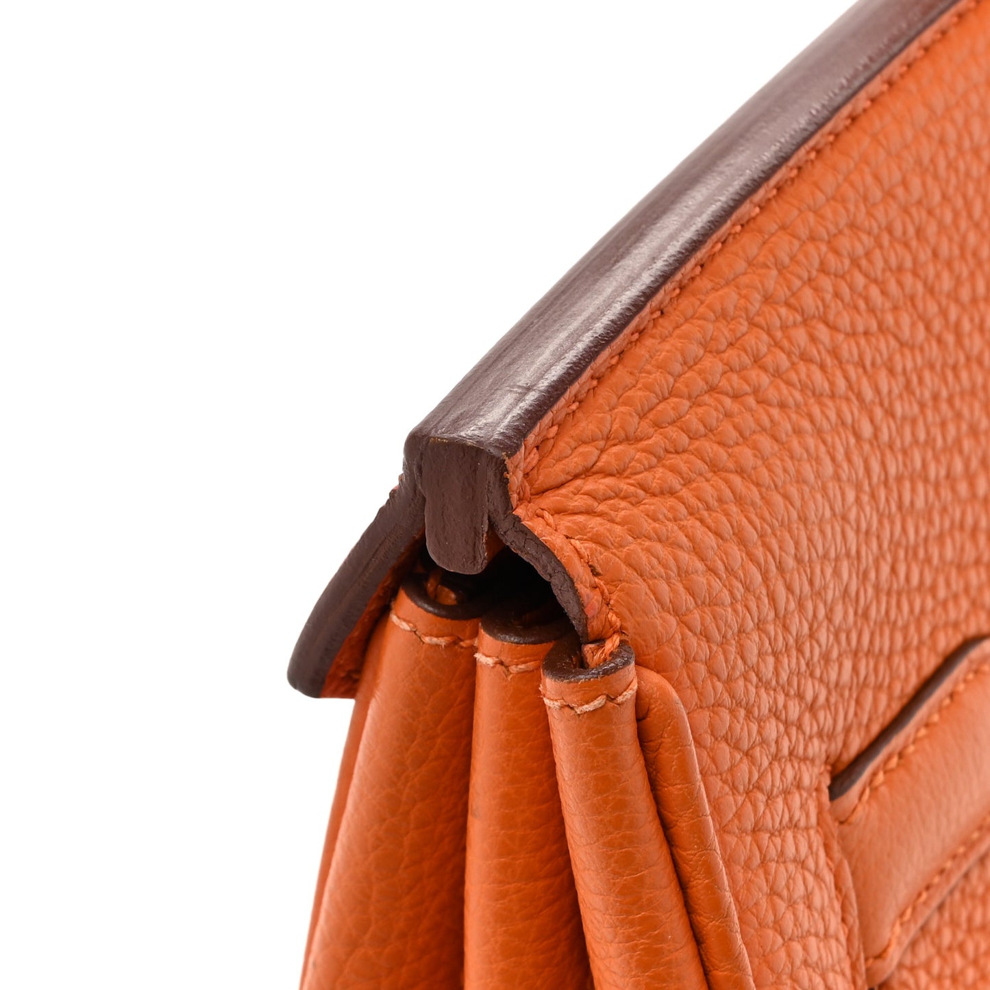 Togo Birkin 35 Orange