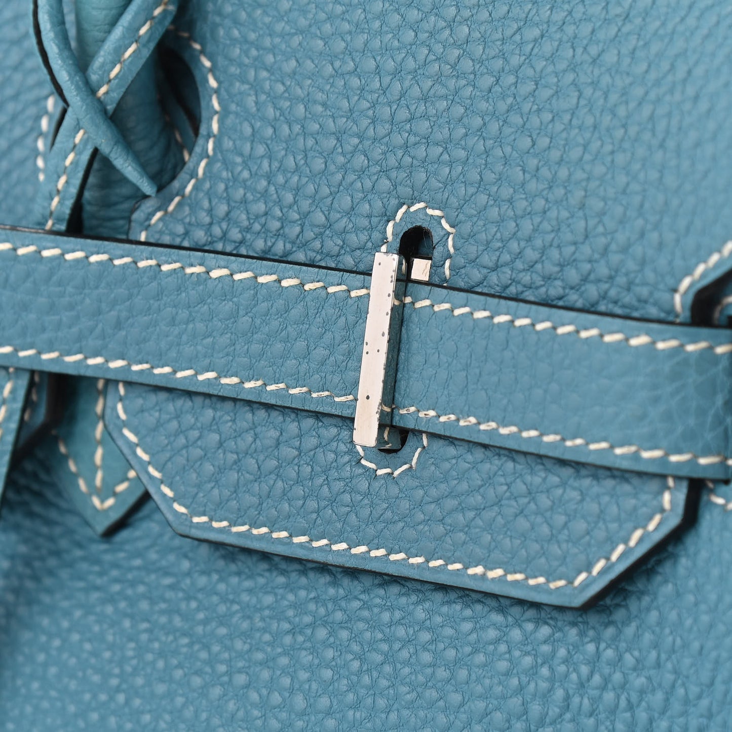 Togo Birkin 35 Blue Jean