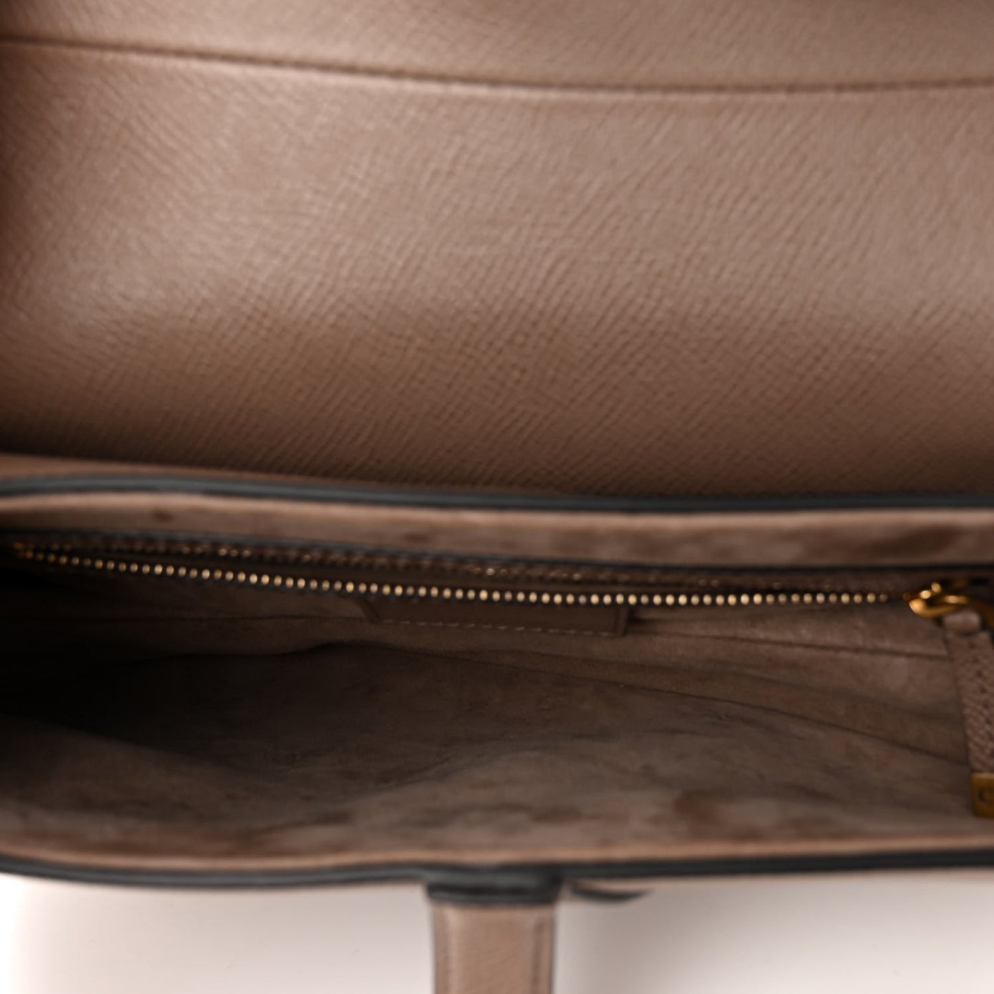 Grained Calfskin Saddle Bag Fard