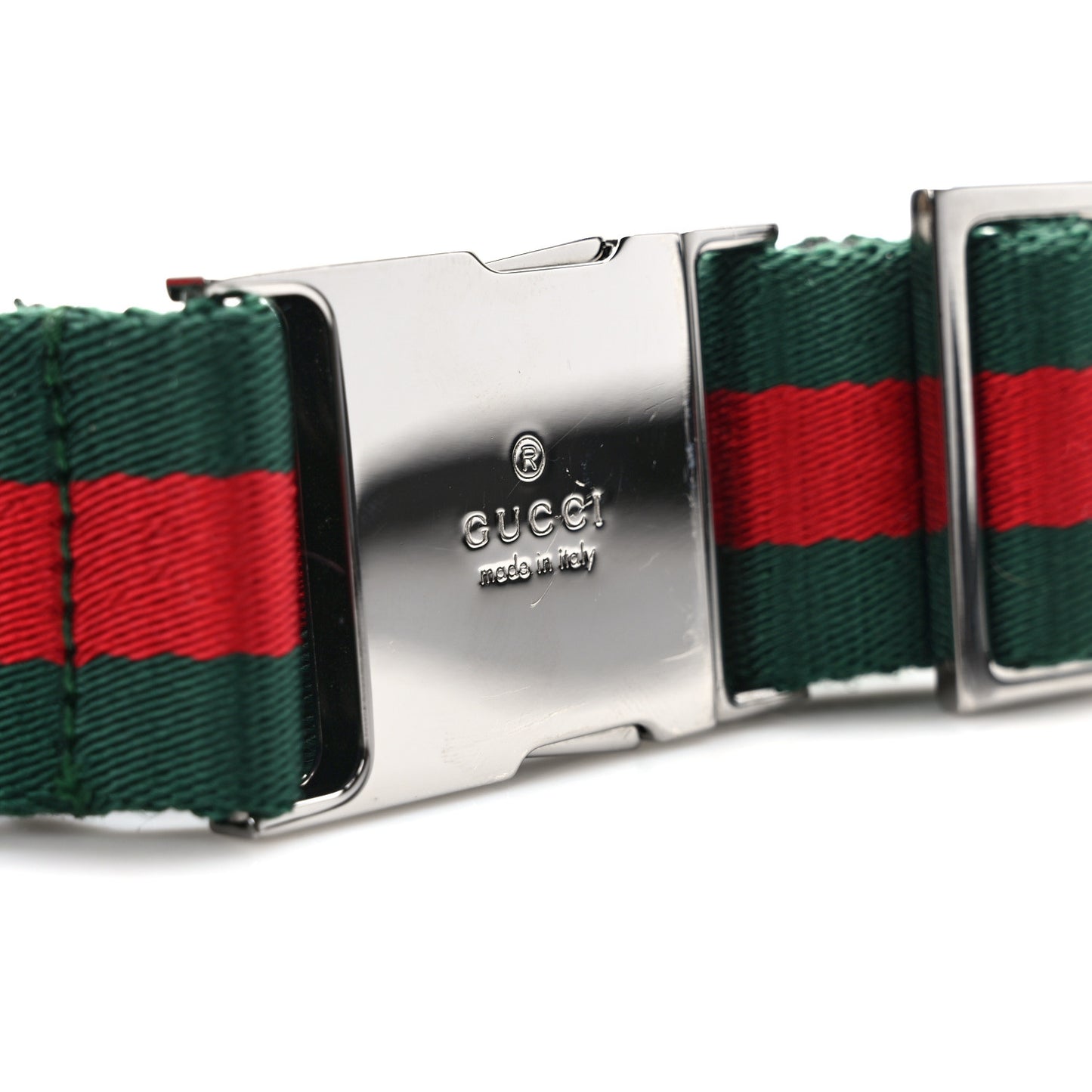 Monogram Web Belt Bag Dark Brown