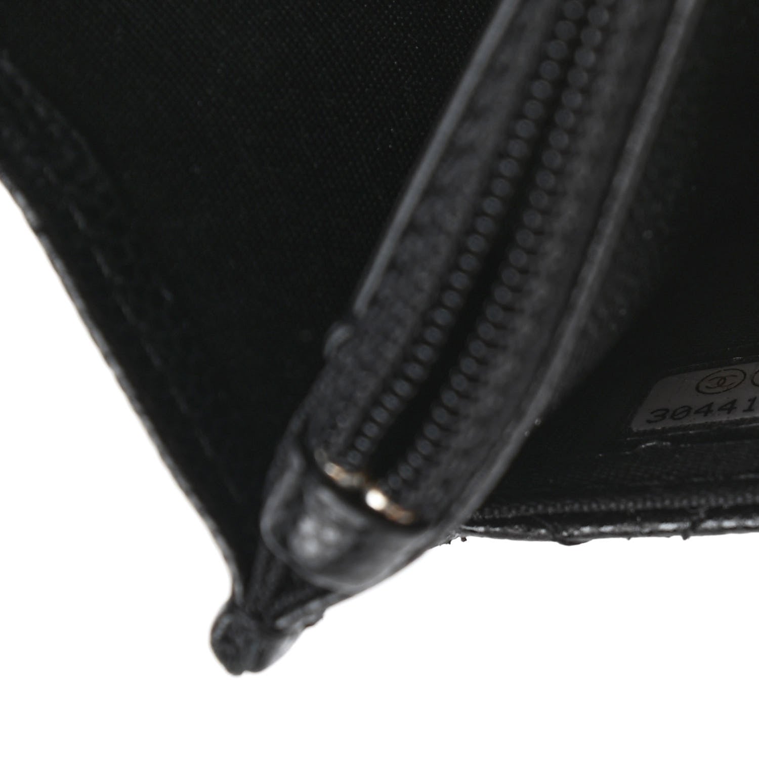 Chanel Caviar Quilted French New Wave Chain CC Wallet On Chain WOC Black 9 of 11