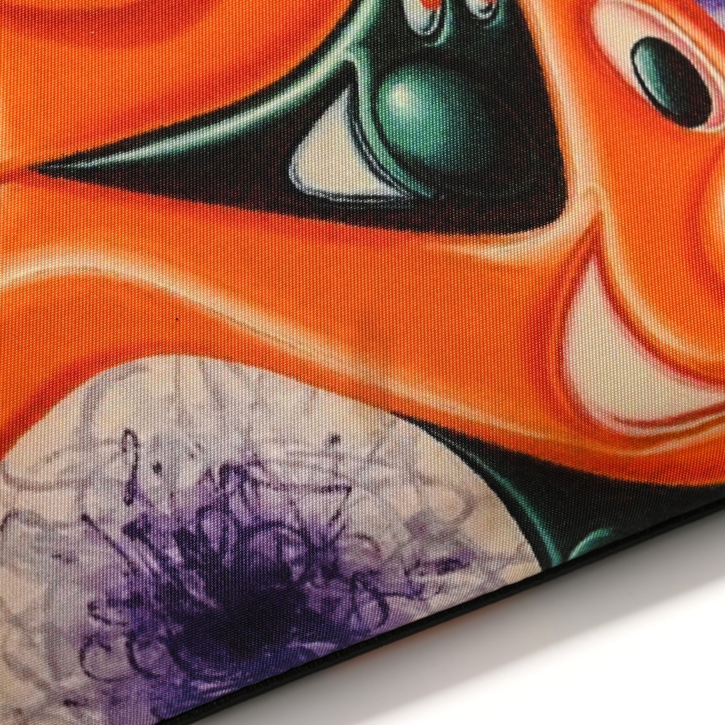 X KENNY SCHARF Nylon Zip Invitation Pouch Multicolor