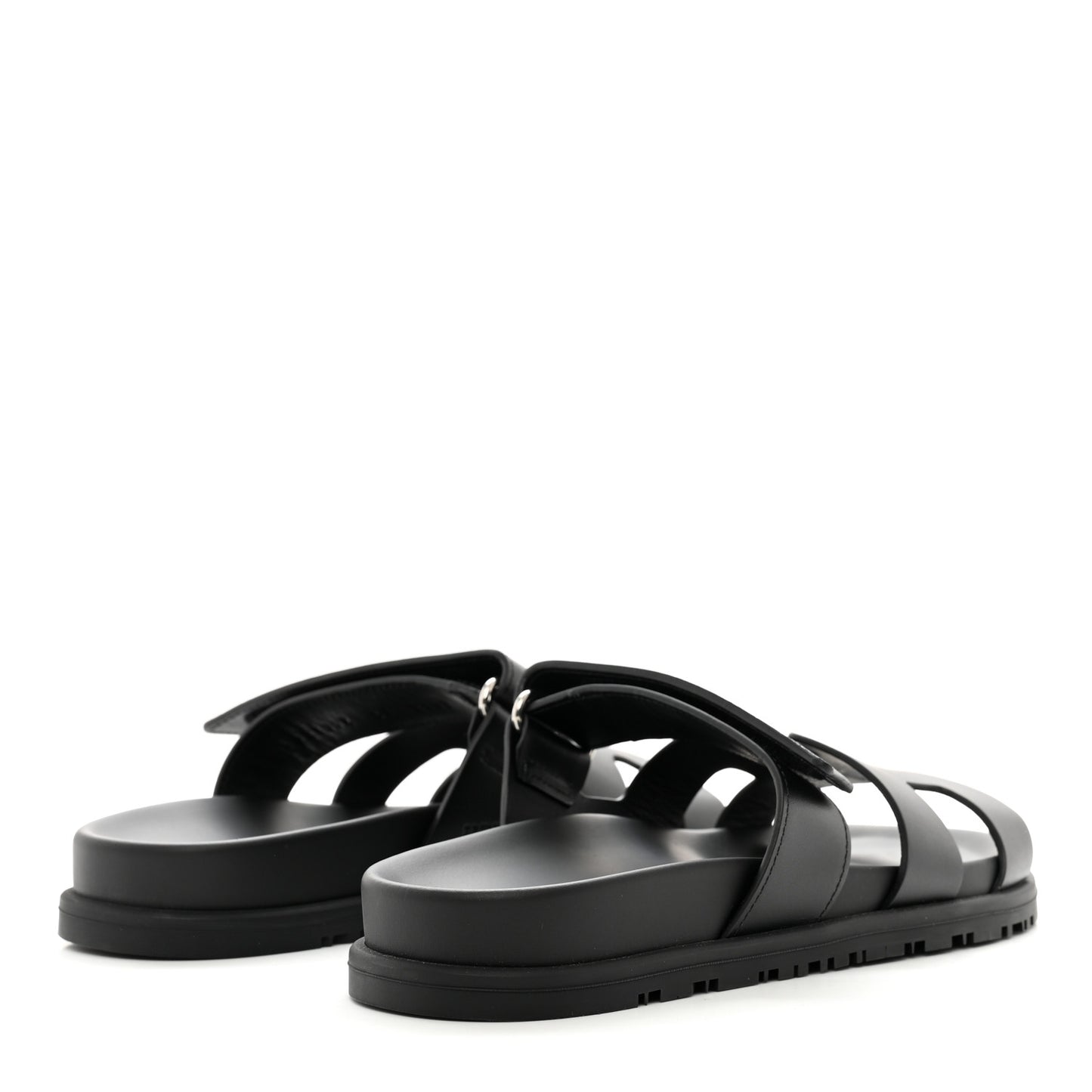 Calfskin Womens Chypre Sandals 37 Black