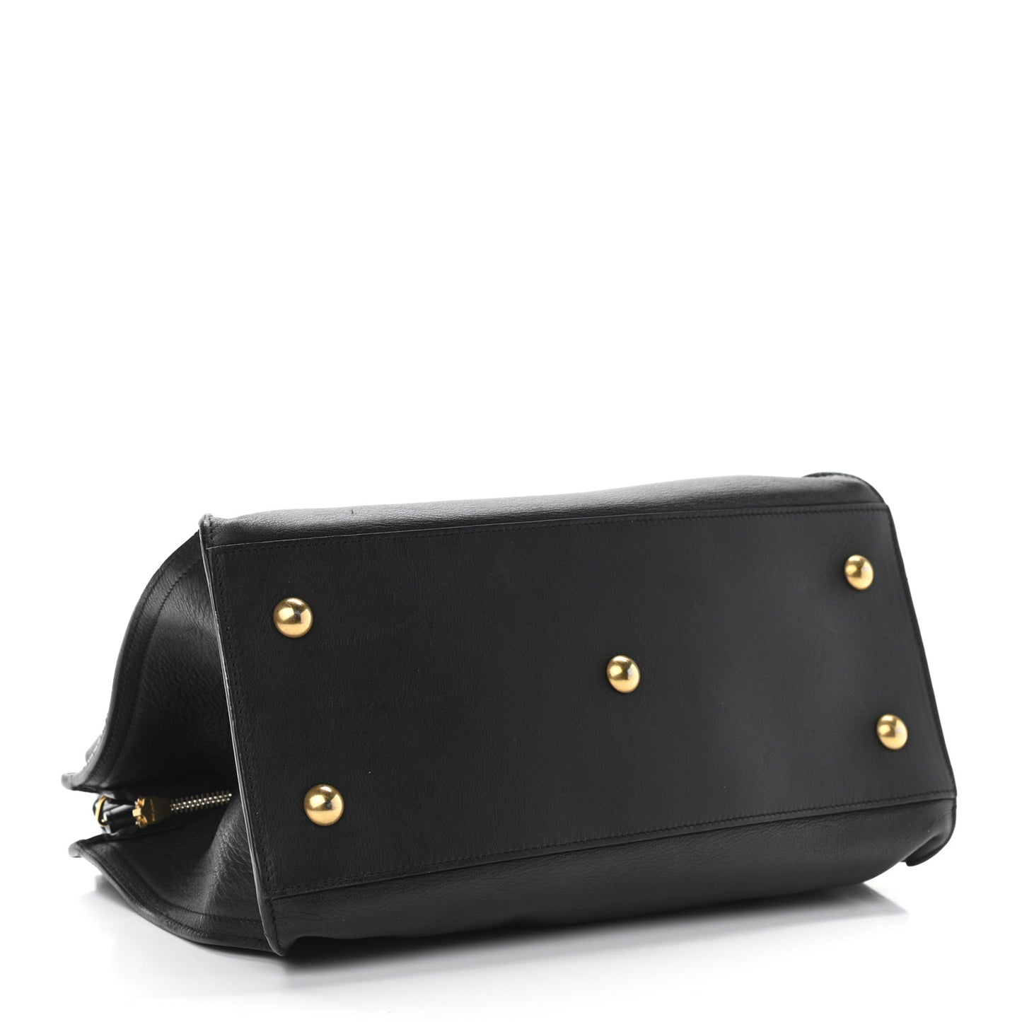 Calfskin Small Classic Y Cabas Black