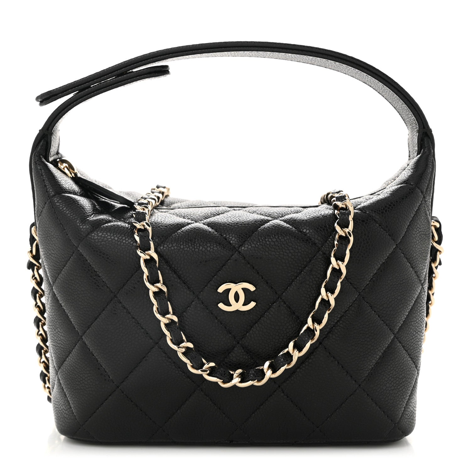 Chanel Caviar Quilted Hobo Black 1 of 11