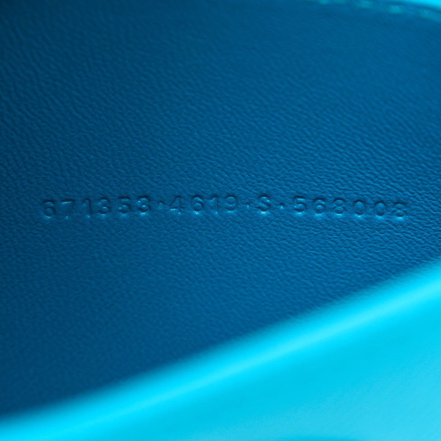 Grained Calfskin Small Downtown Shoulder Bag Turquoise