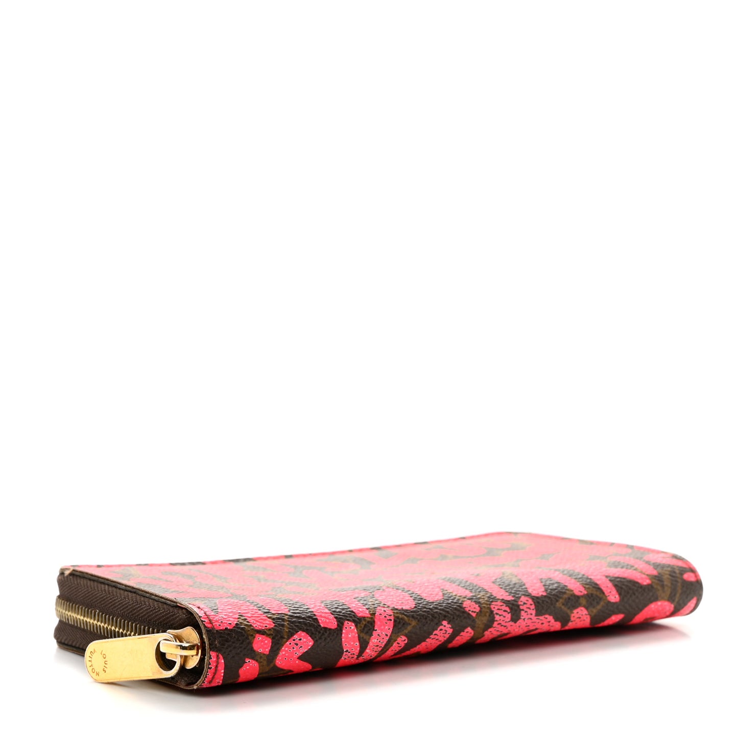 Monogram Graffiti Zippy Wallet Fuchsia
