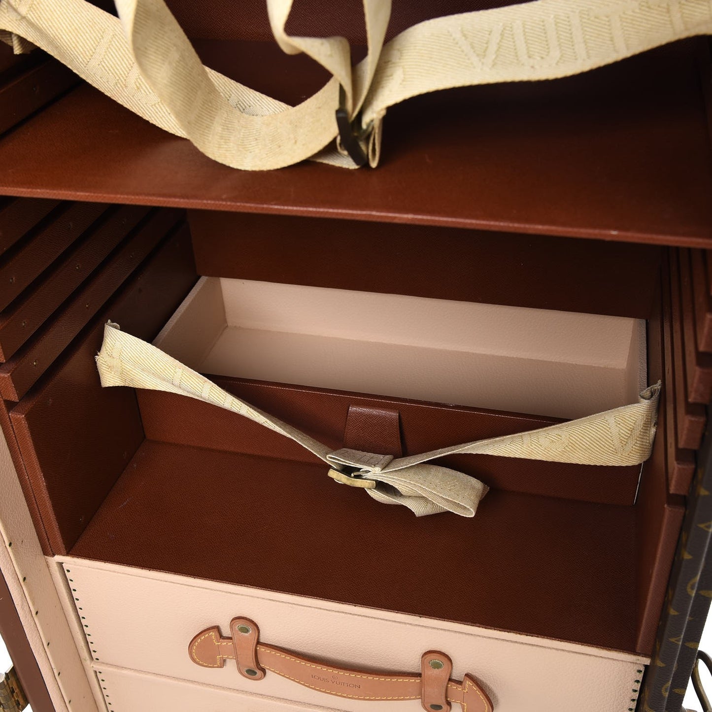 Monogram Stokowski Secretary Desk Trunk