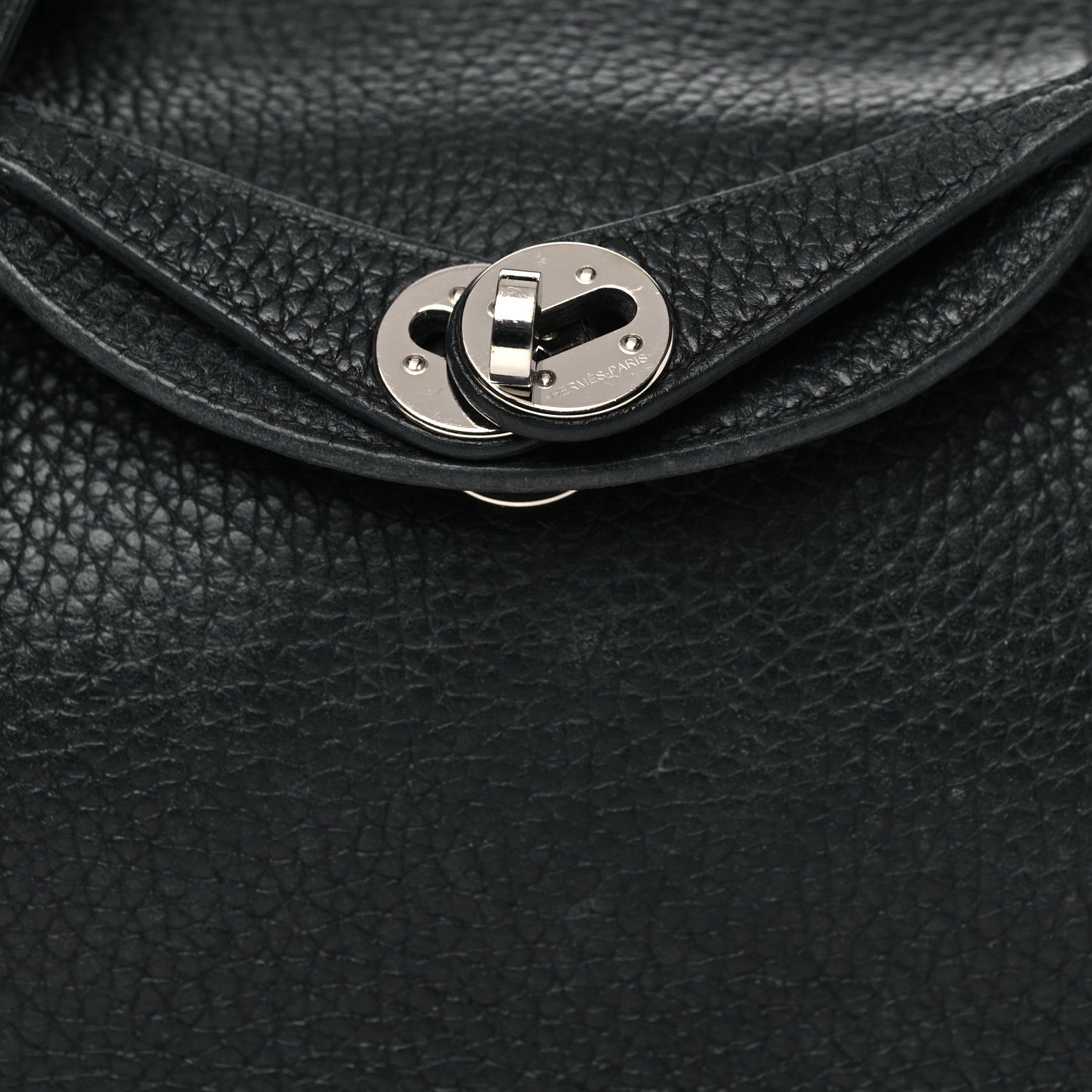 Hermes Taurillon Clemence Mini Lindy 20 Black 8 of 12