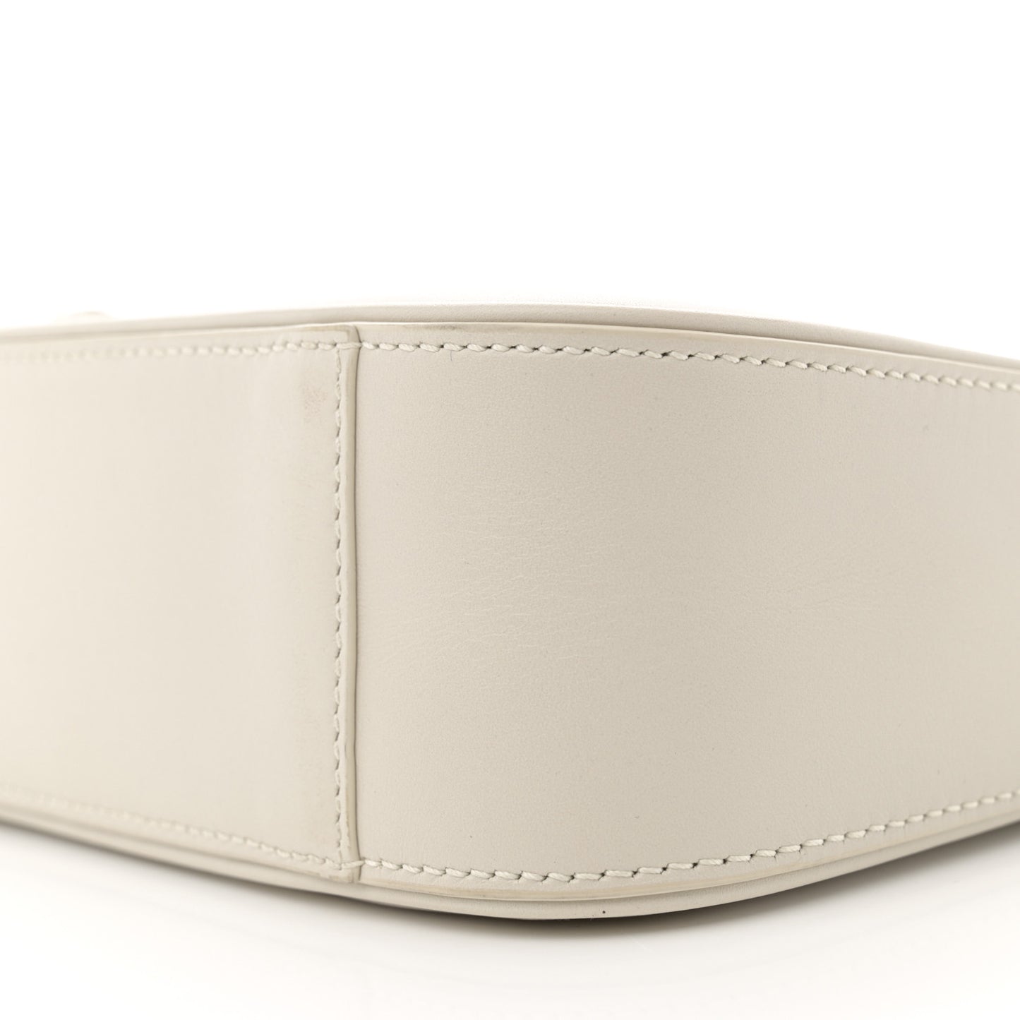 Smooth Calfskin Le 5 A 7 Hobo Blanc Vintage