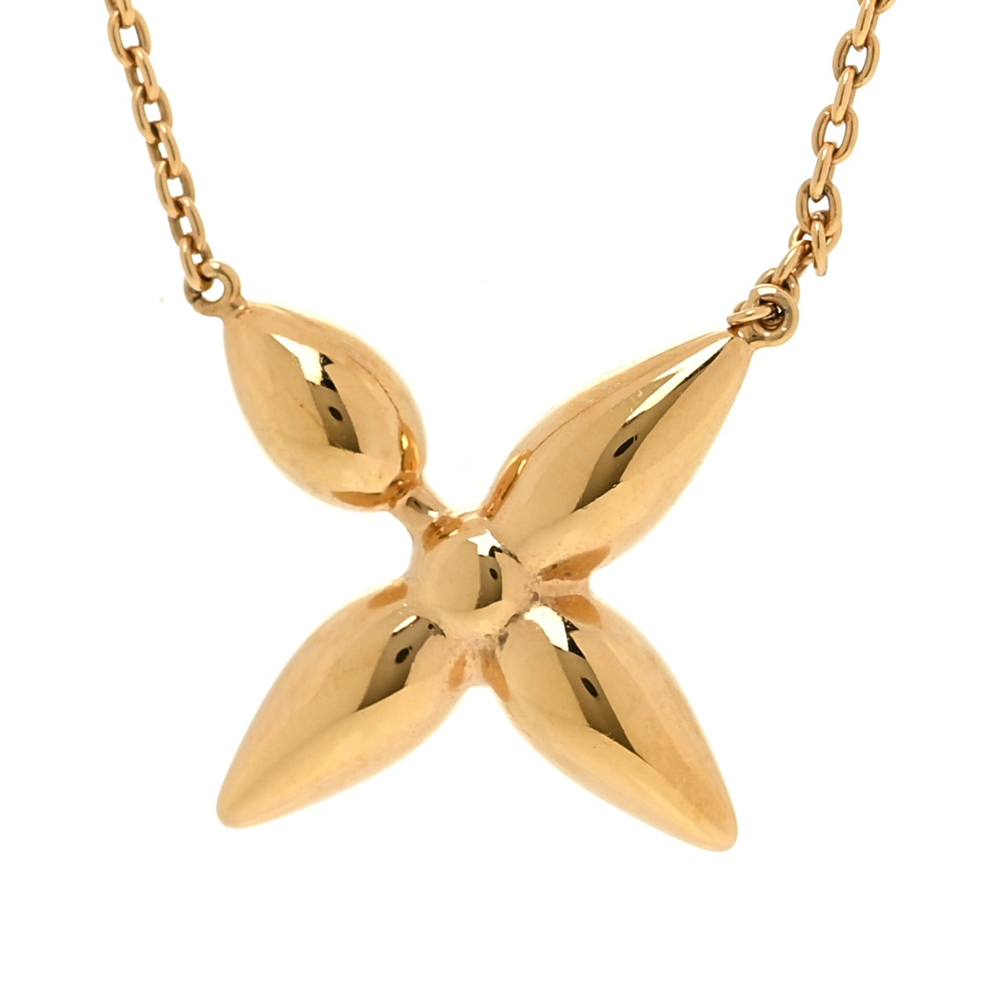 Metal Louisette Necklace Gold