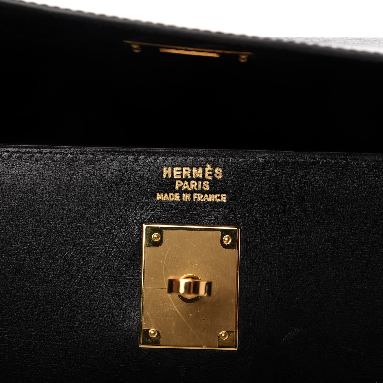 Hermes Box Kelly Sellier 35 Black 8 of 11