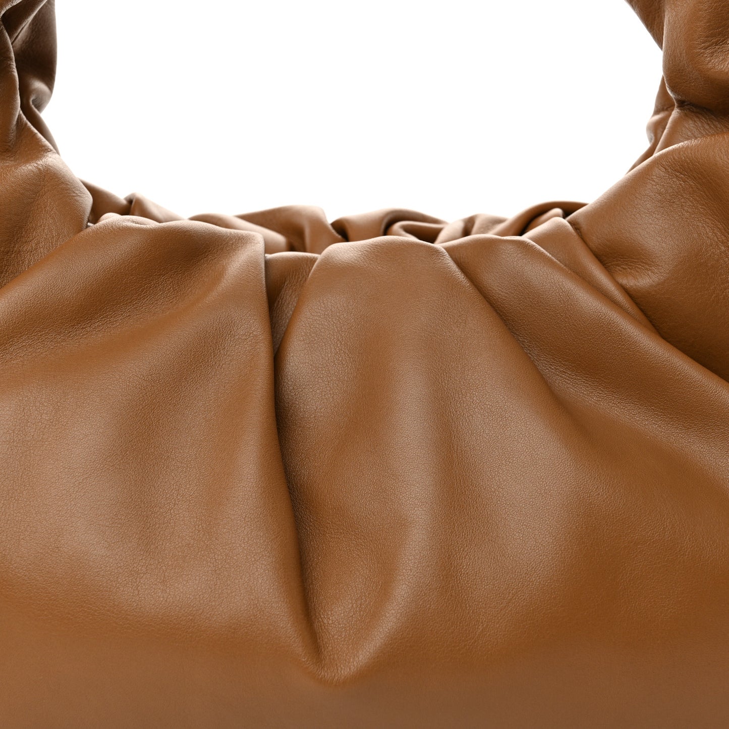 Smooth Butter Calfskin Medium The Shoulder Pouch Cammello