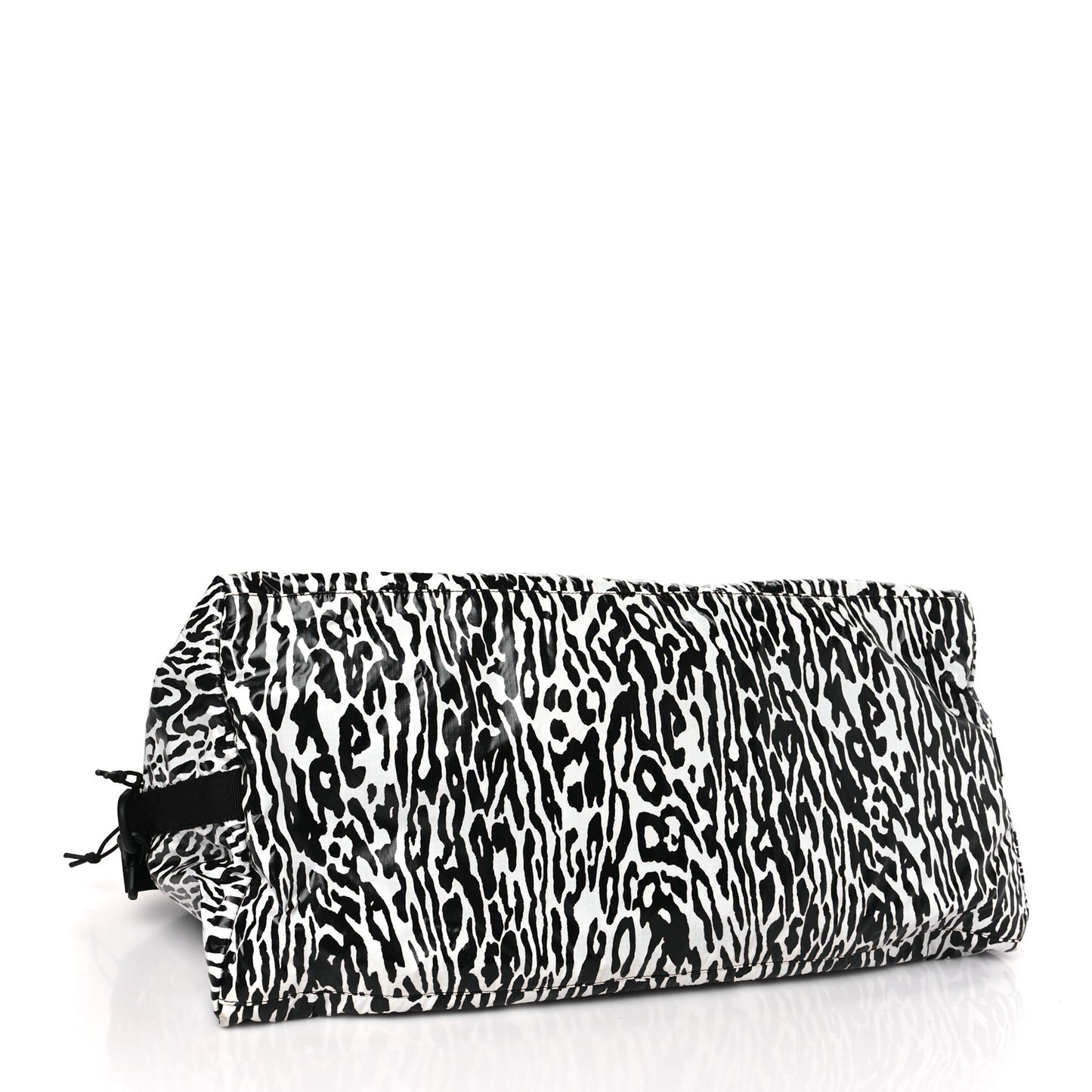 Nylon Nuxx Leopard Ripstop Duffle Black White