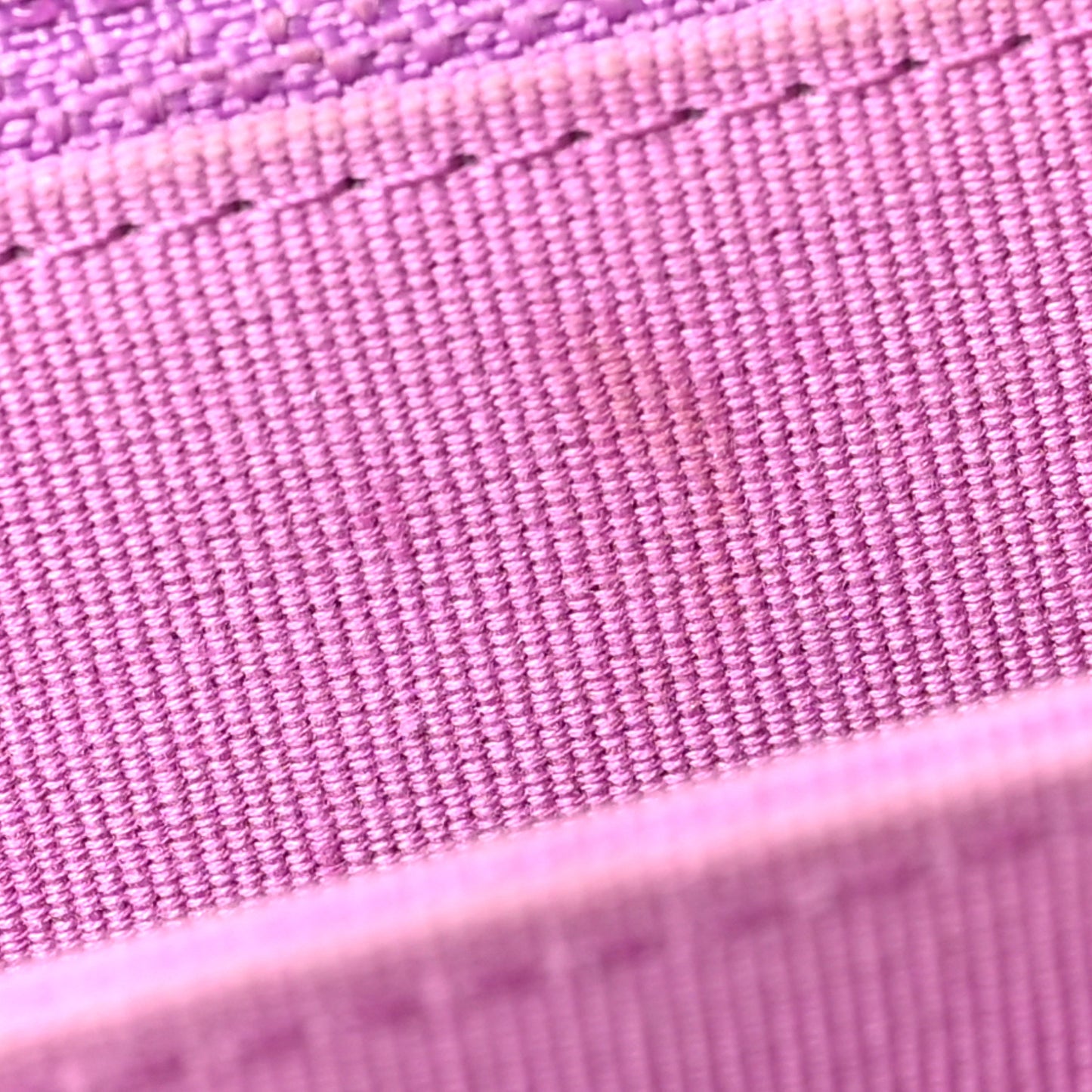 Tweed Enamel Quilted Pending CC Mini Wallet On Chain WOC Pink Purple