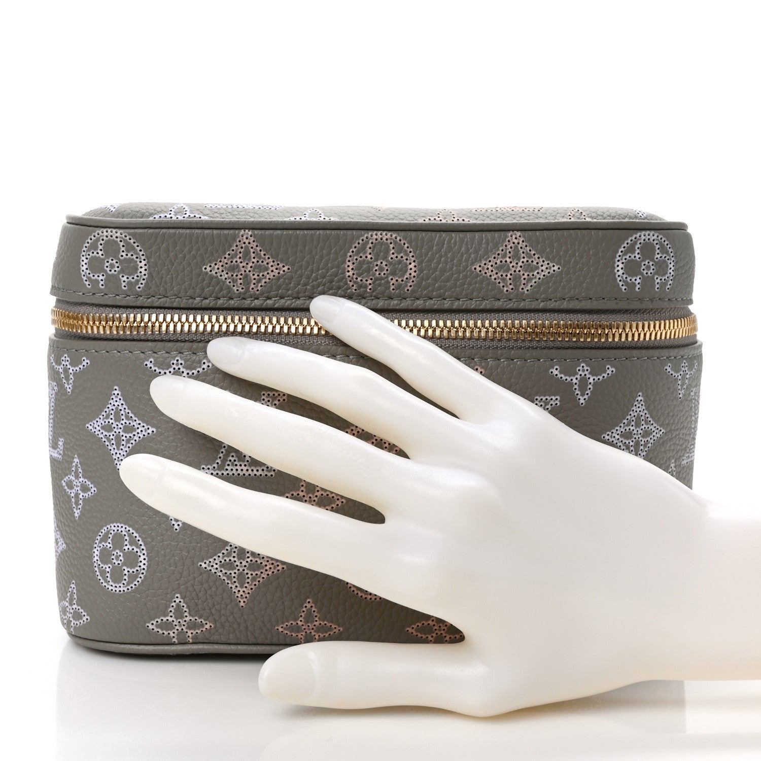 Louis Vuitton Mahina Flight Mode Nice Mini Gray 2 of 8